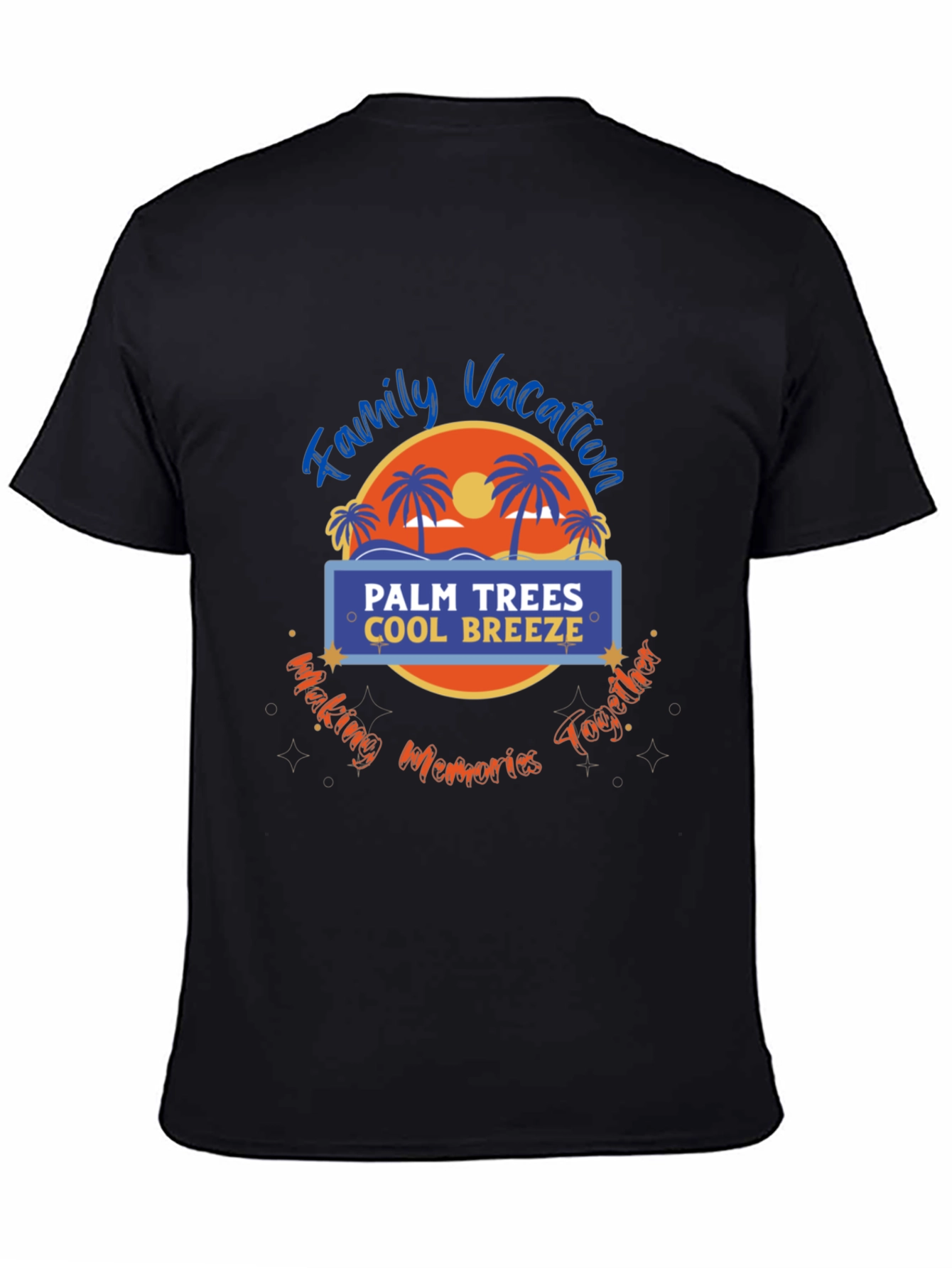 Family Vacation Palm Trees T-Shirt
