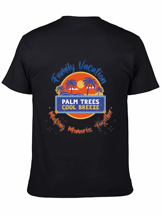 Family Vacation Palm Trees T-Shirt