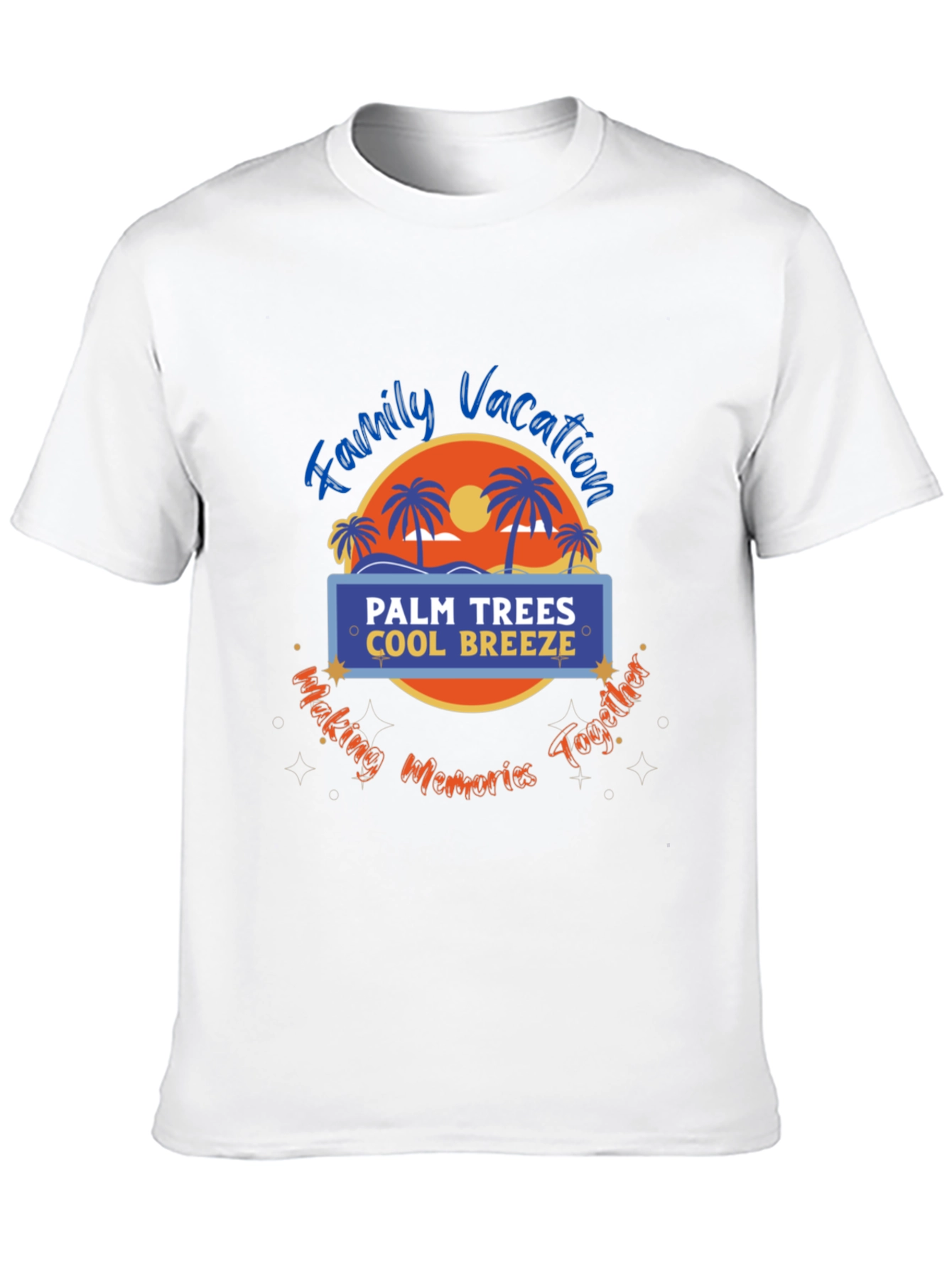 Family Vacation Palm Trees T-Shirt