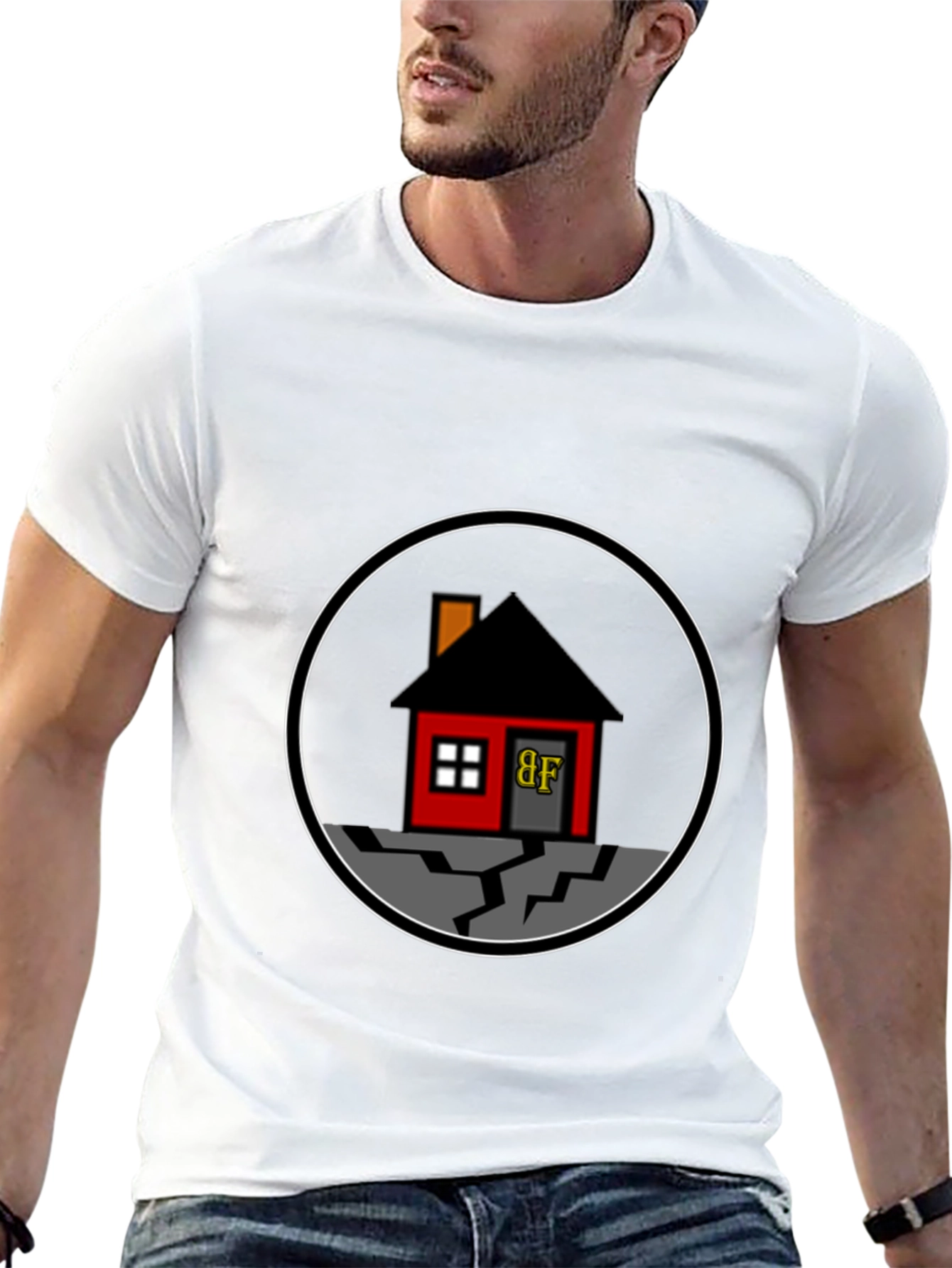 Cracked Foundation Graphic Tee