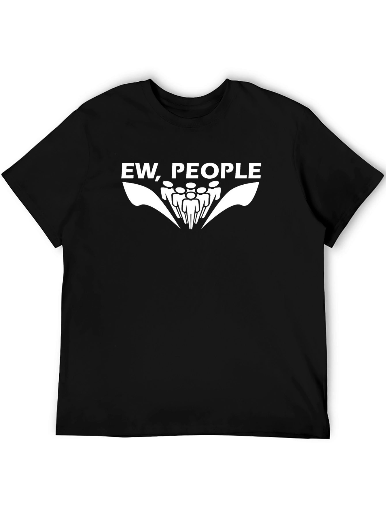 Ew People Black Graphic Tee