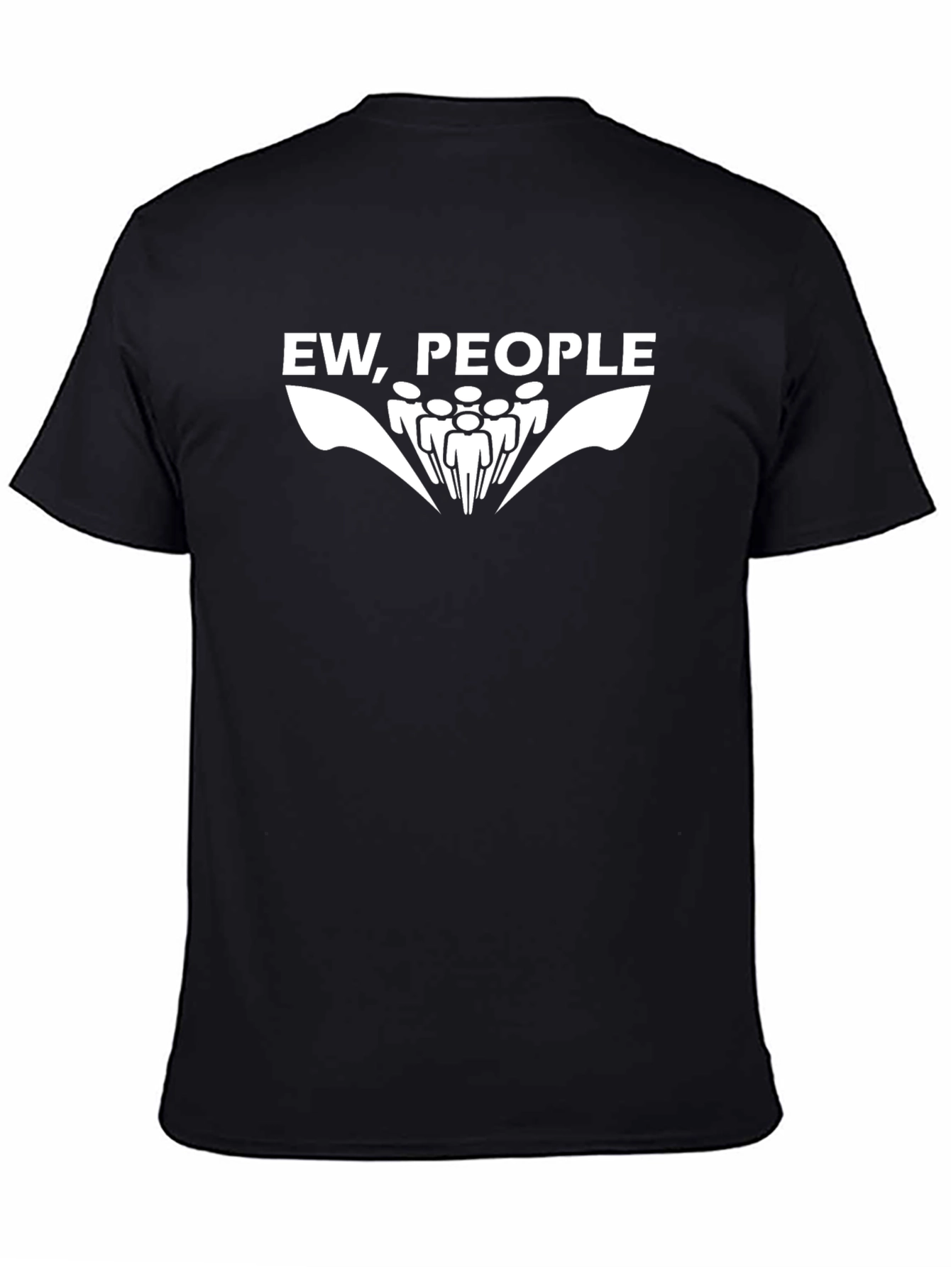 Ew People Black Graphic Tee