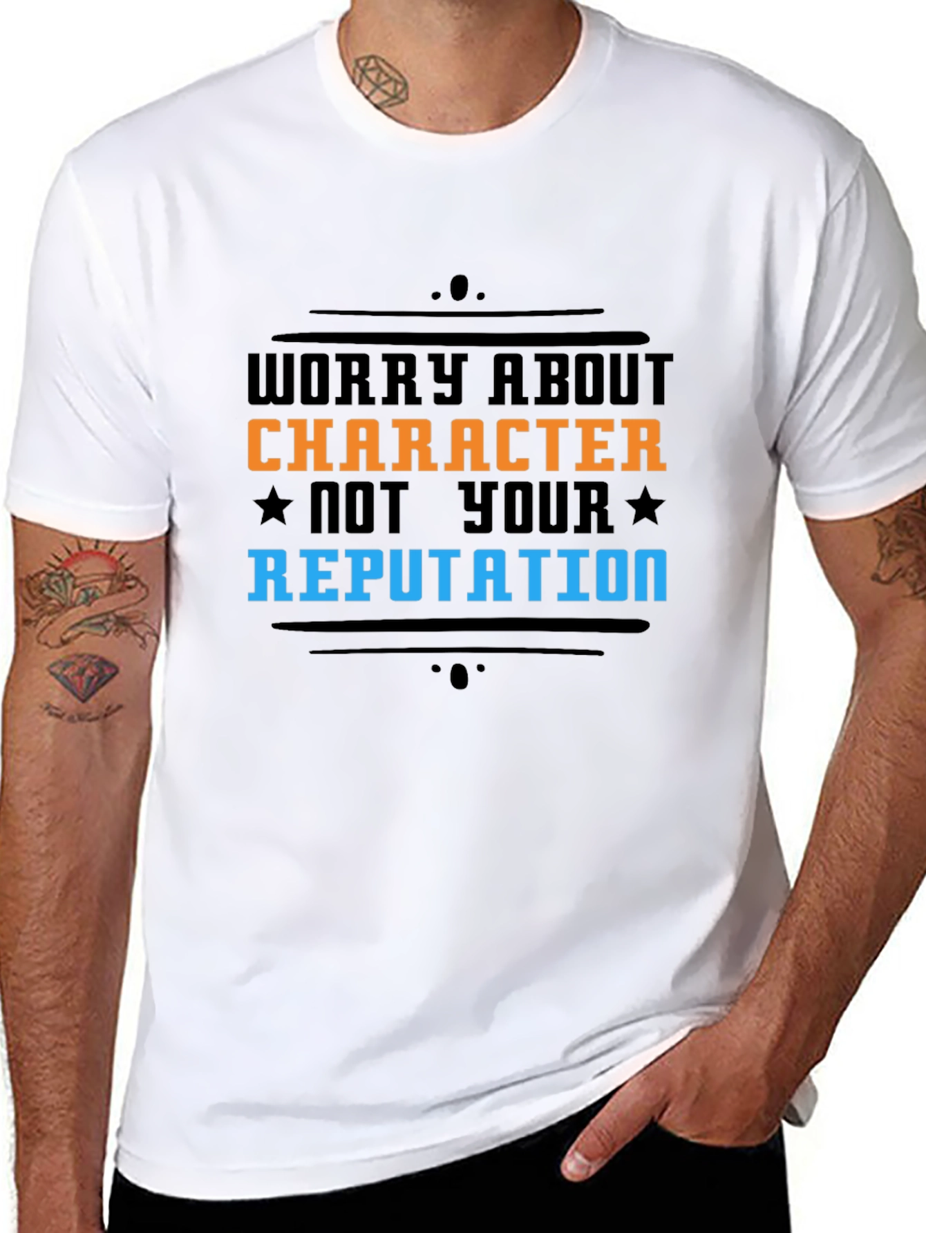 Worry About Character T-Shirt