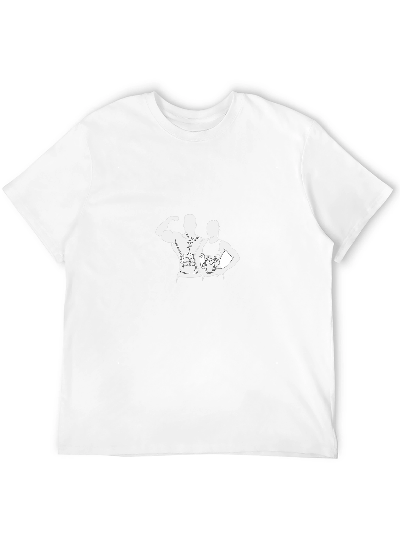 Graphic Tee - Bodybuilder Couple