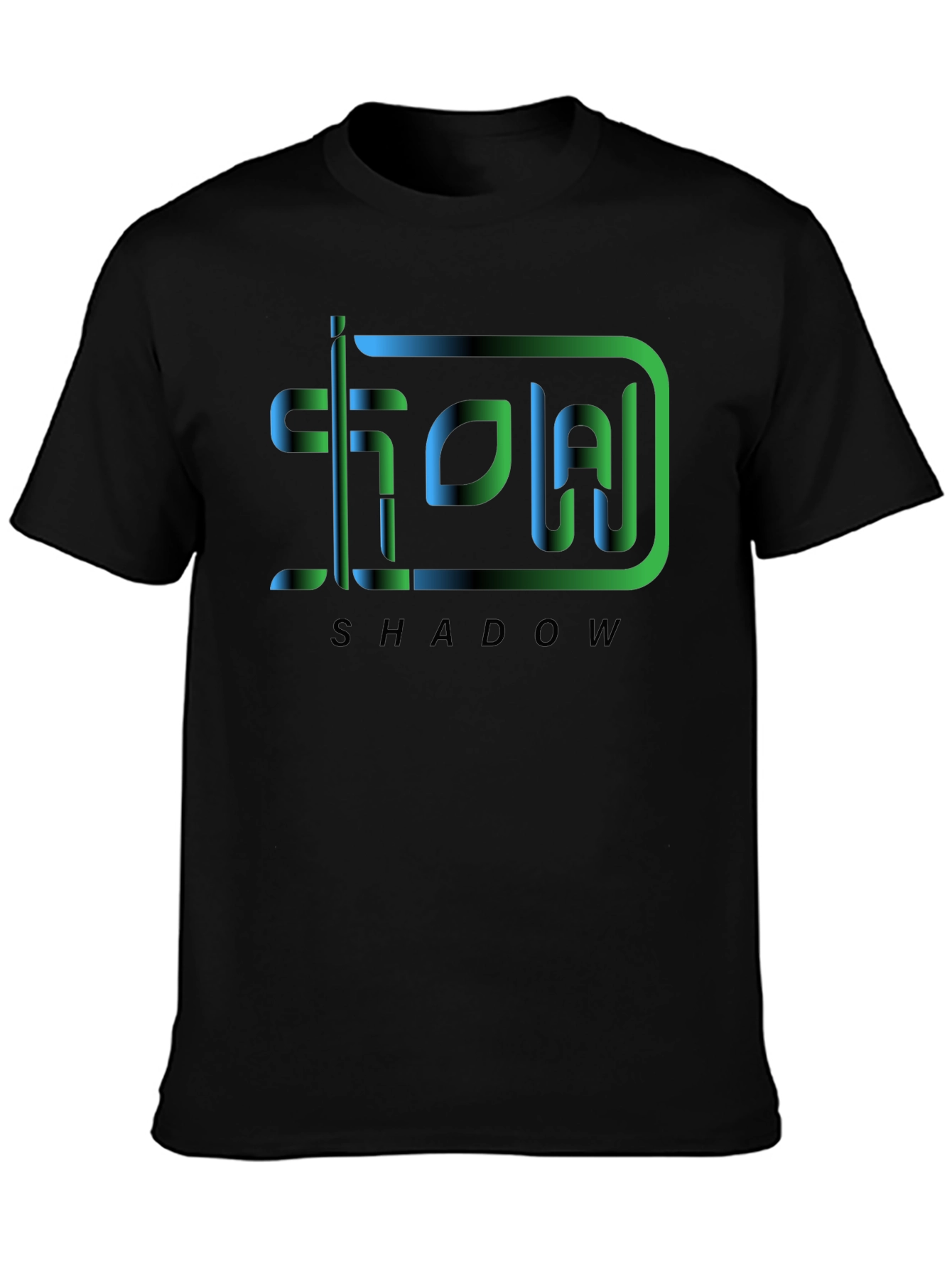 Shadow Graphic Tee - Modern Design