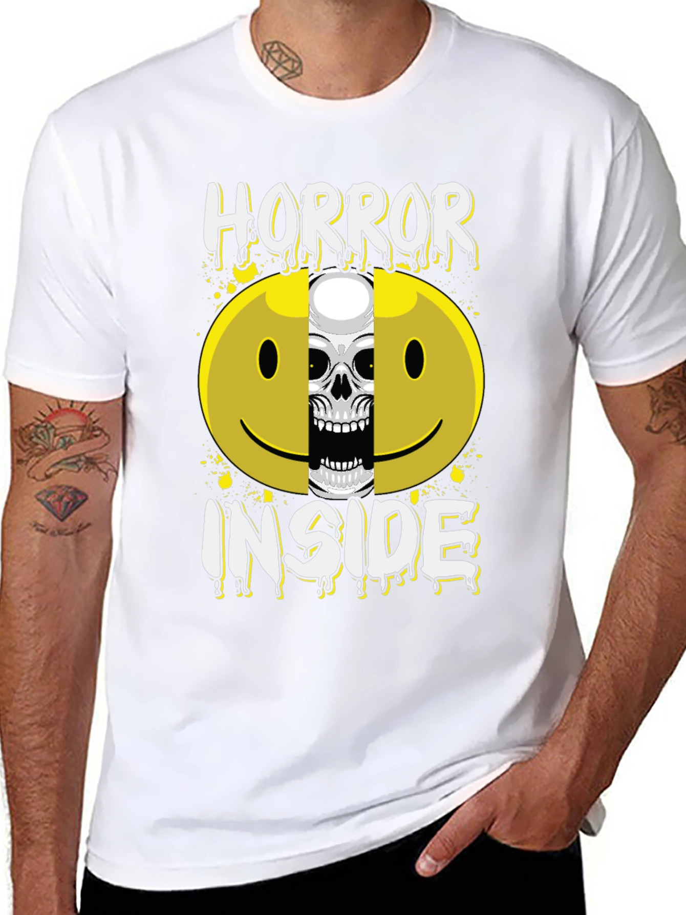 Horror Inside T-Shirt - Scary Graphic Tee