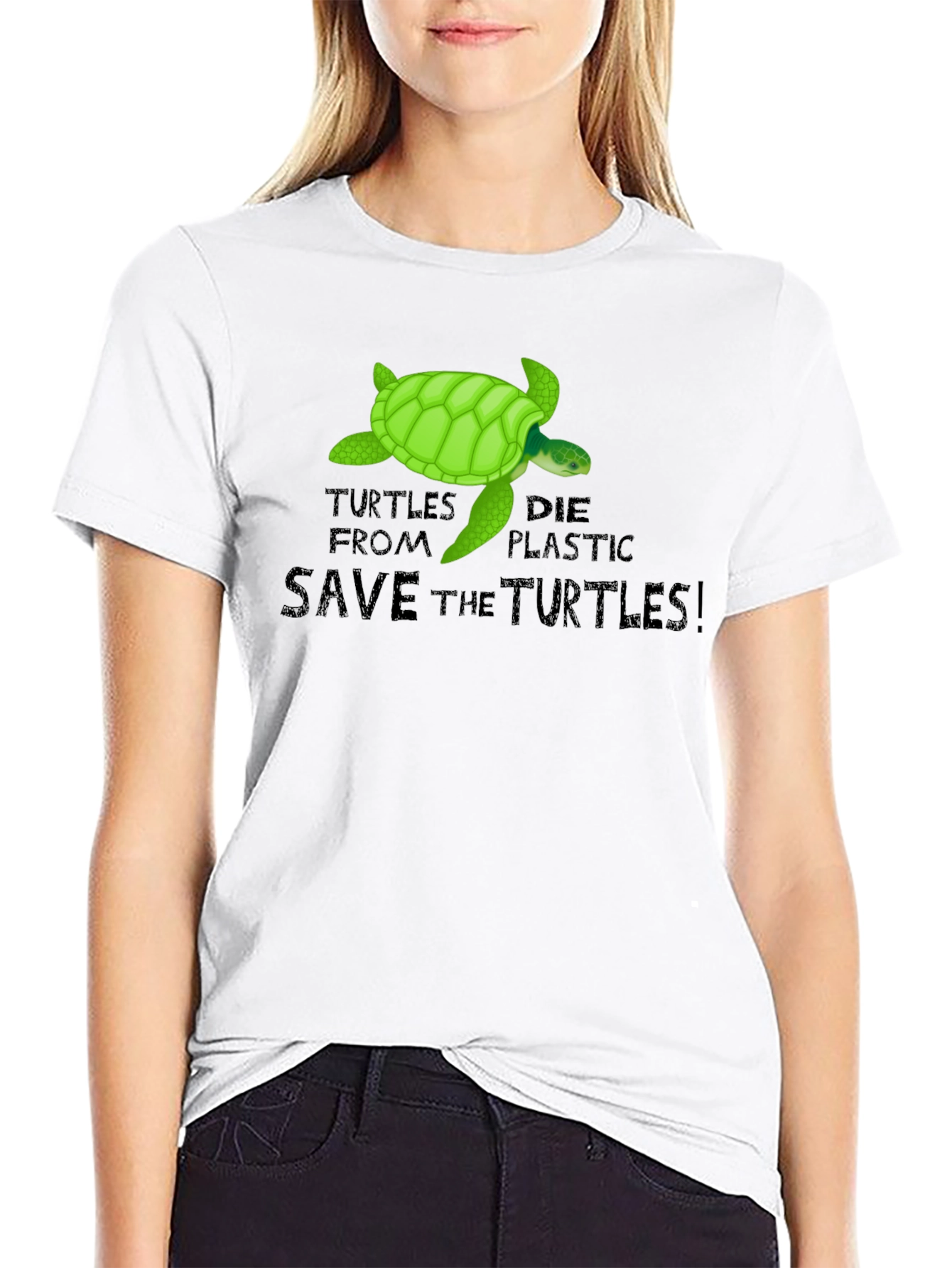 Save the Turtles Graphic Tee