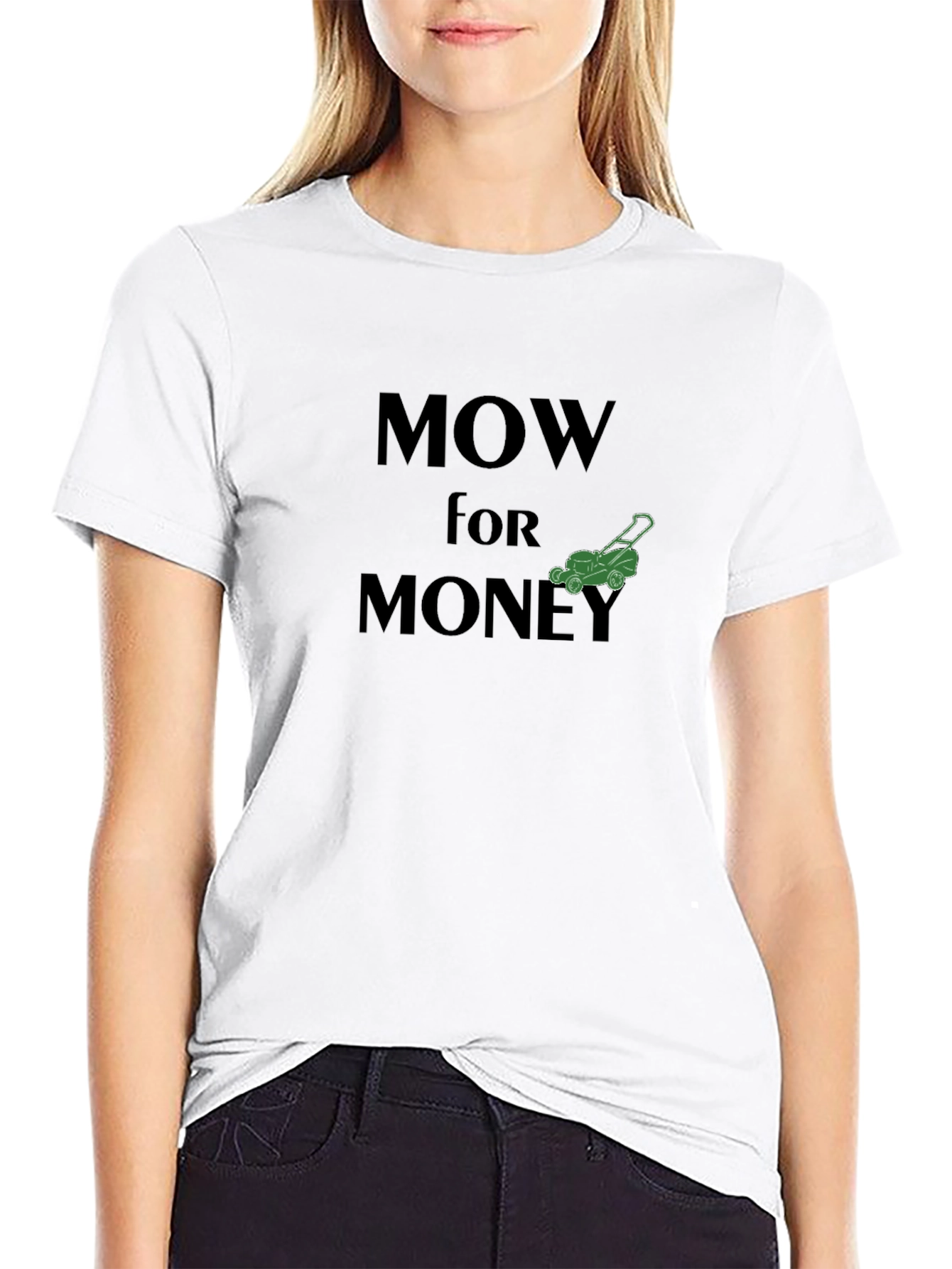 Mow for Money Graphic Tee - Landscaping T-Shirt