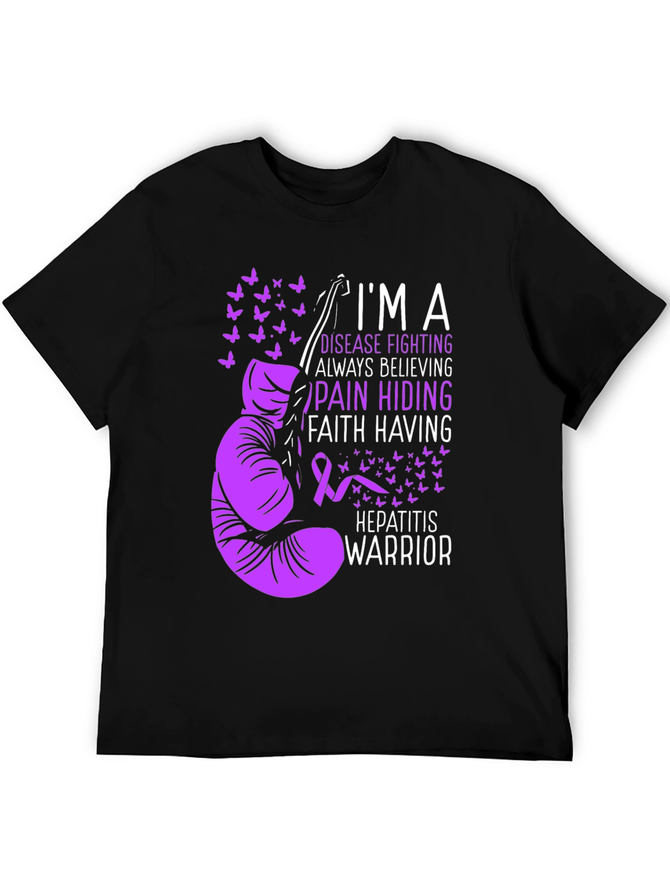 Hepatitis Warrior Awareness T-Shirt