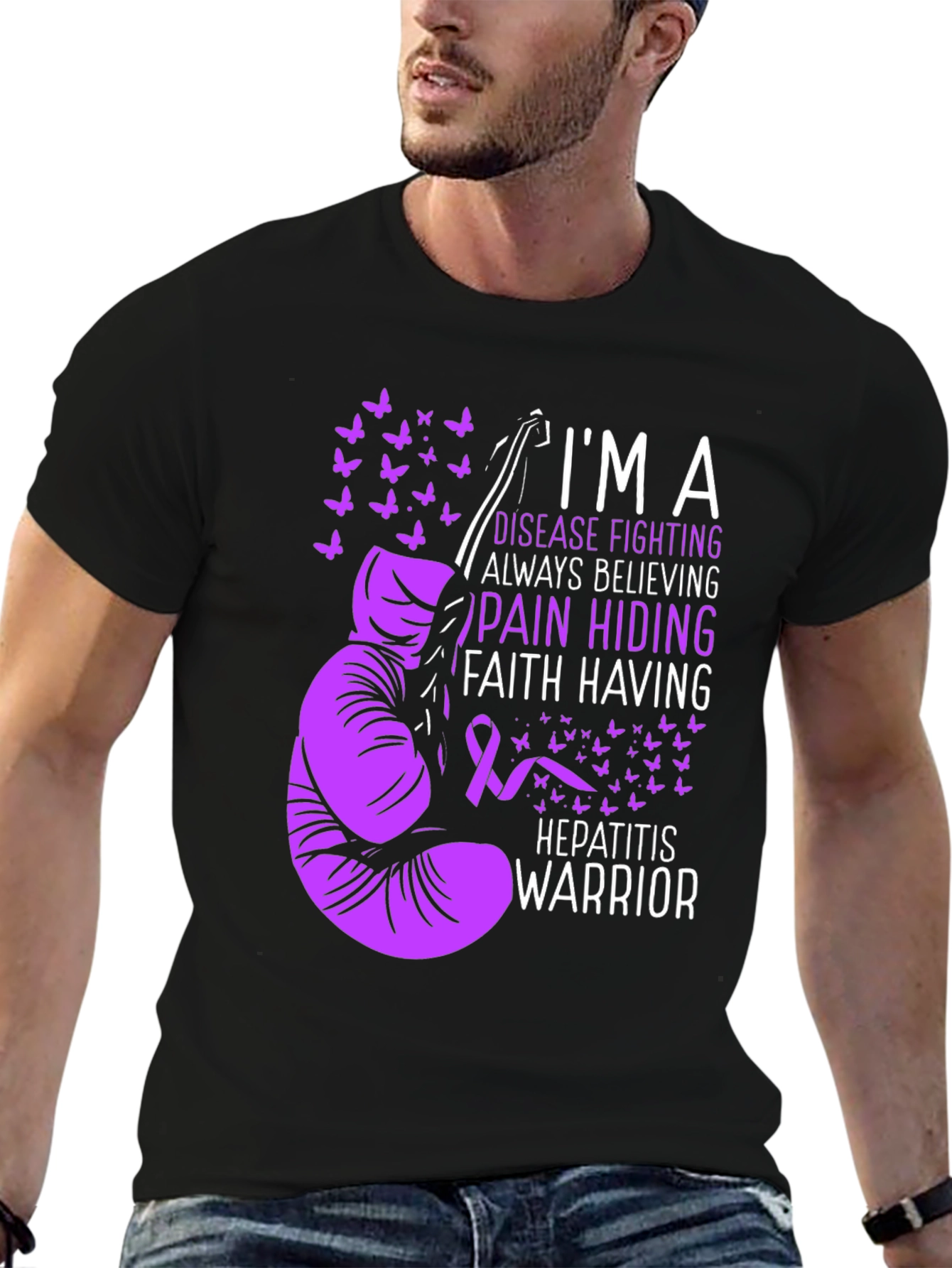 Hepatitis Warrior Awareness T-Shirt