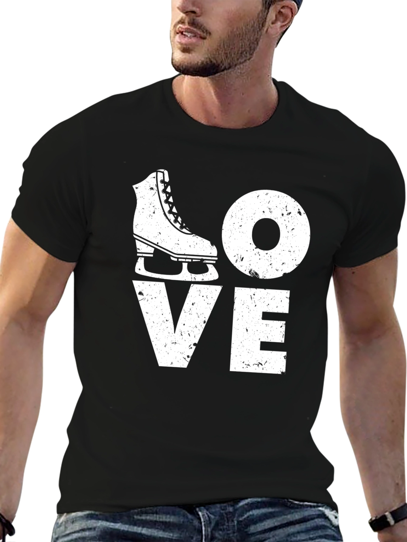 Love Ice Skating Graphic Tee