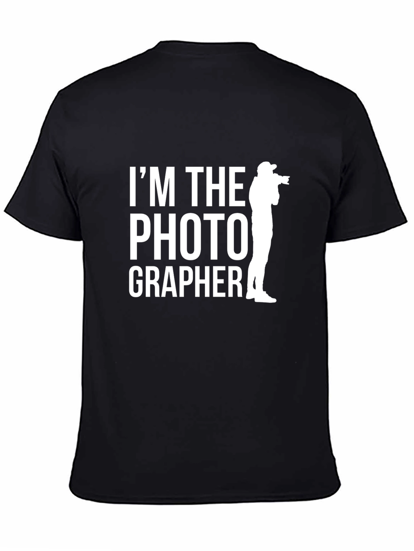 Im The Photographer T-Shirt - Black Graphic Tee