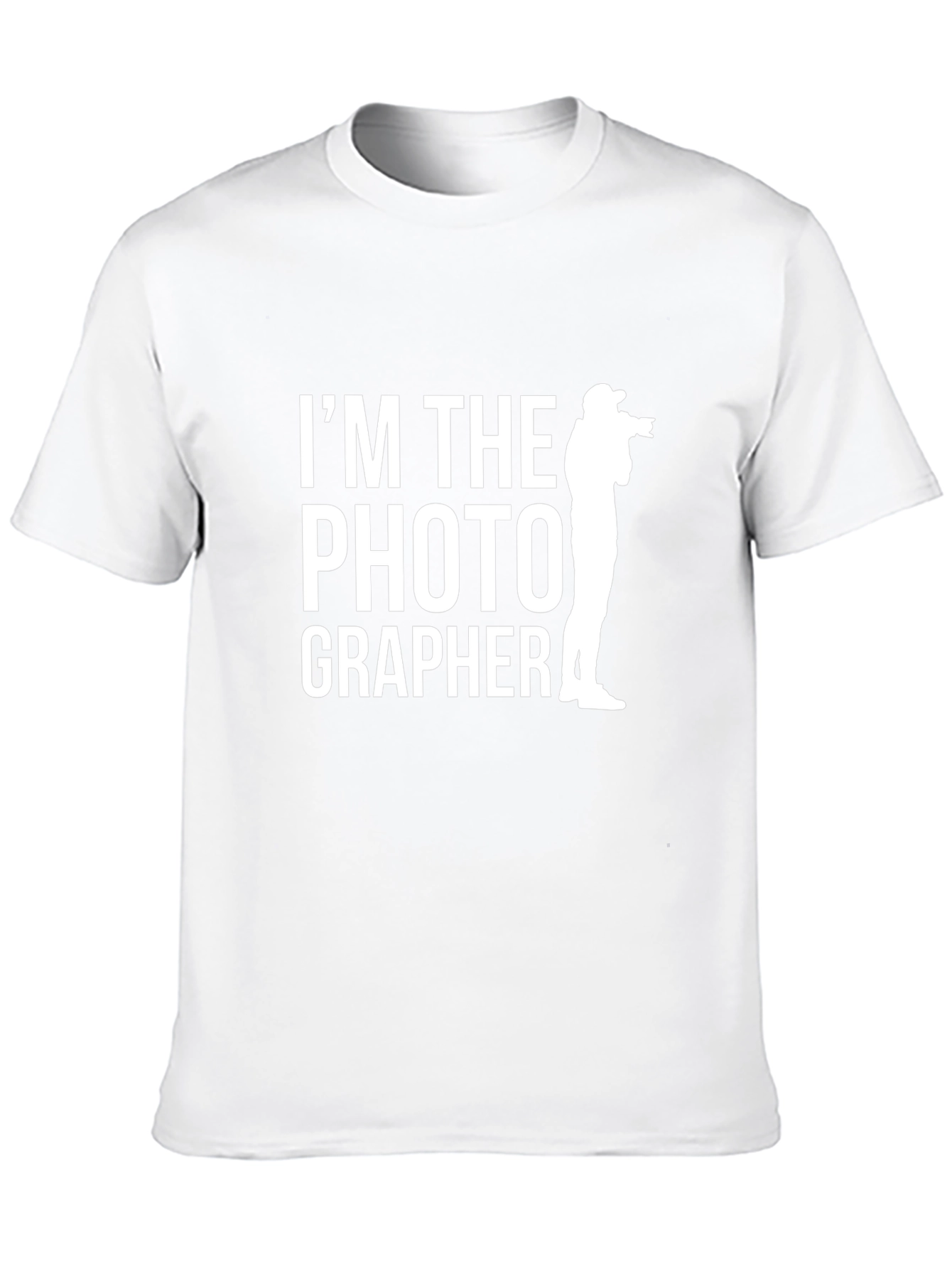 Im The Photographer T-Shirt - Black Graphic Tee