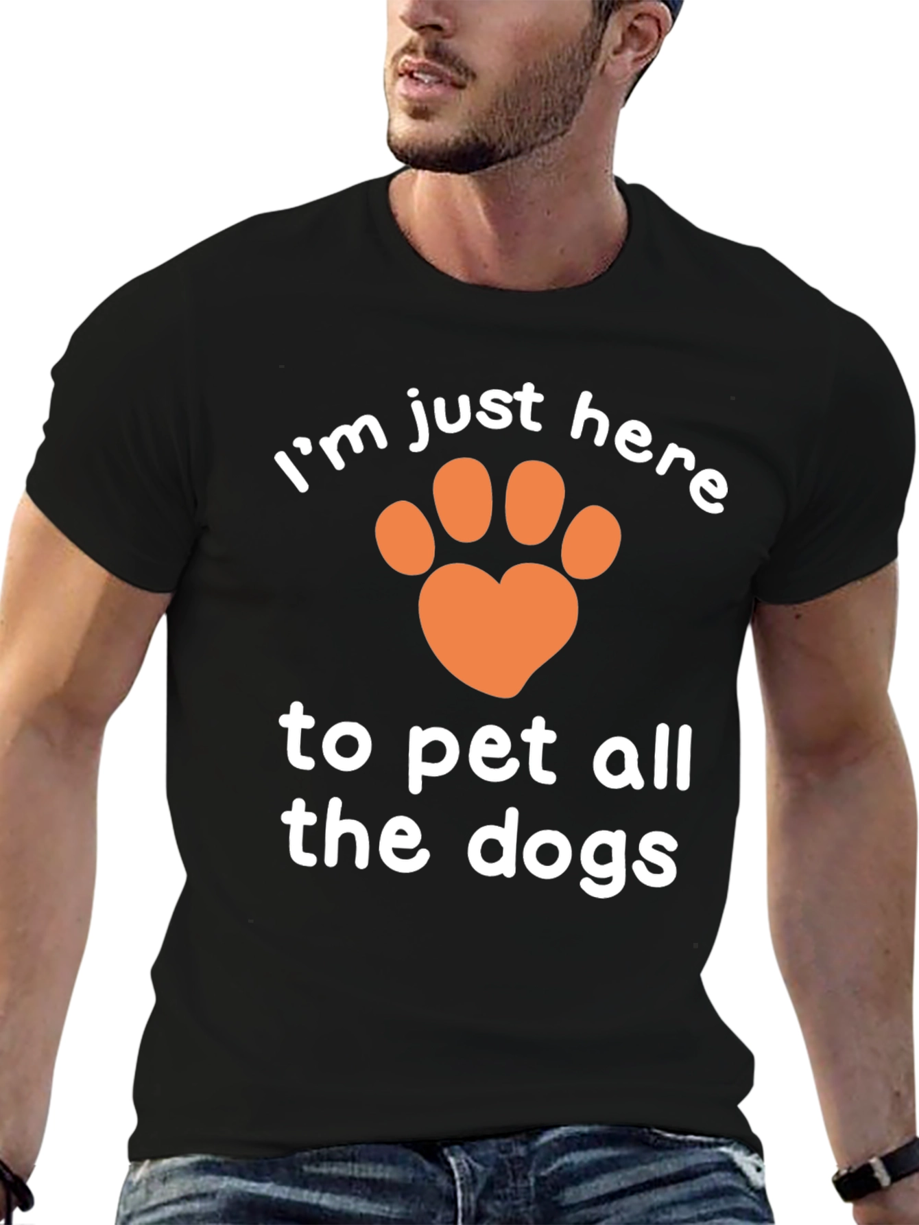Pet All the Dogs Graphic T-Shirt