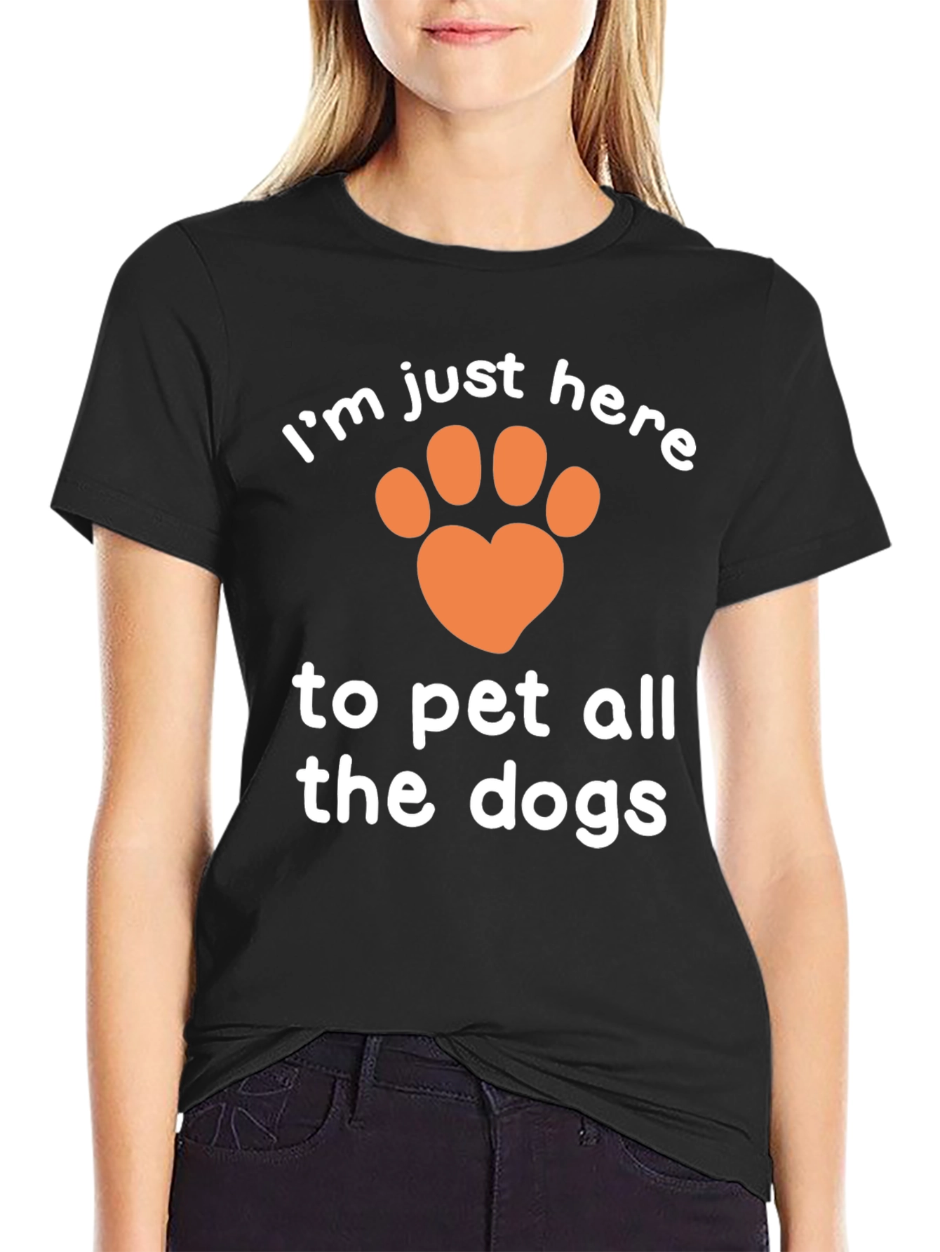 Pet All the Dogs Graphic T-Shirt