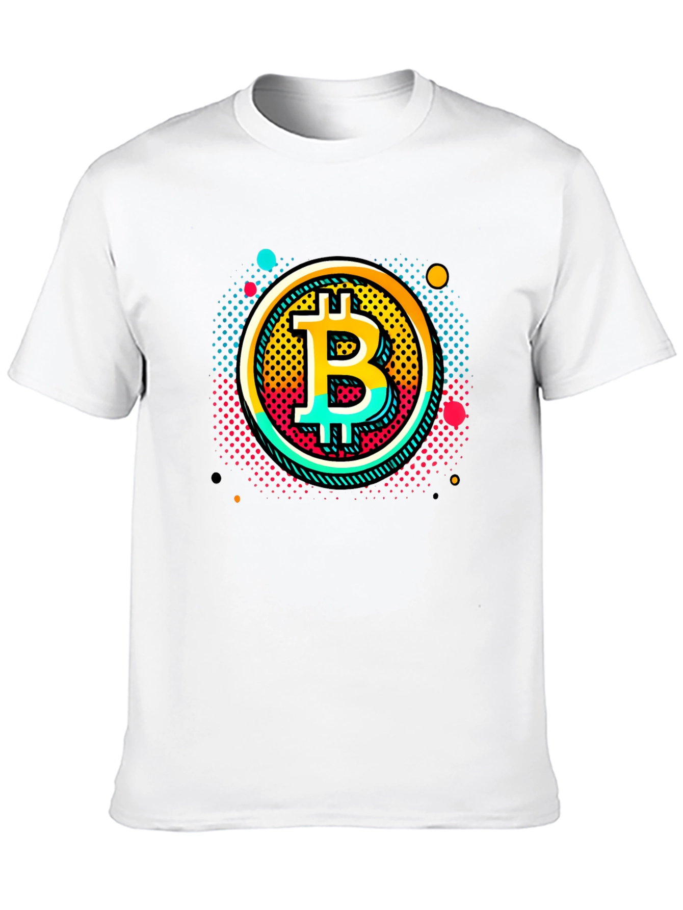 Bitcoin Graphic Tee - Modern Crypto T-Shirt