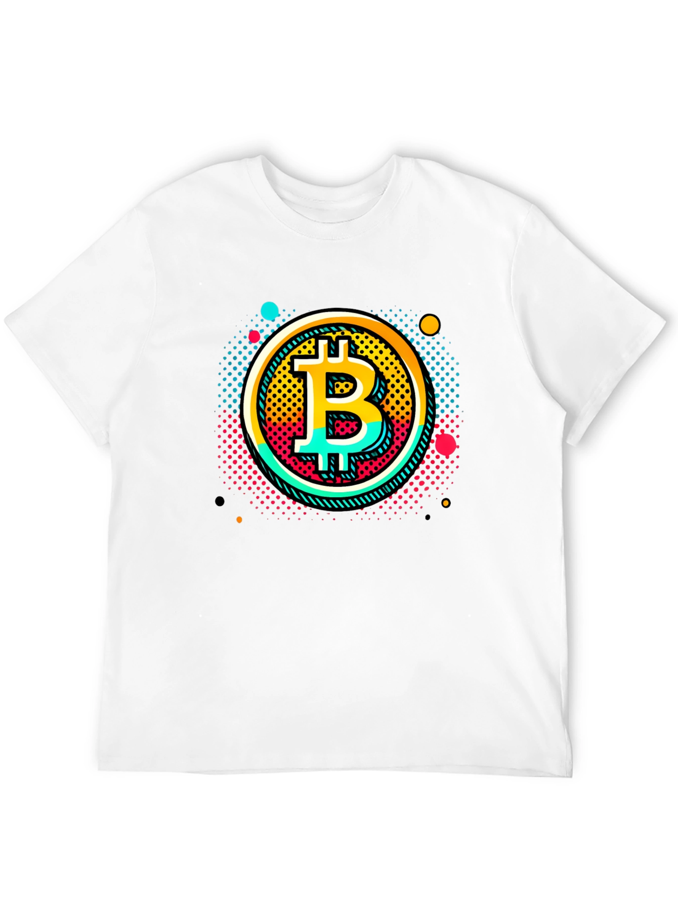 Bitcoin Graphic Tee - Modern Crypto T-Shirt