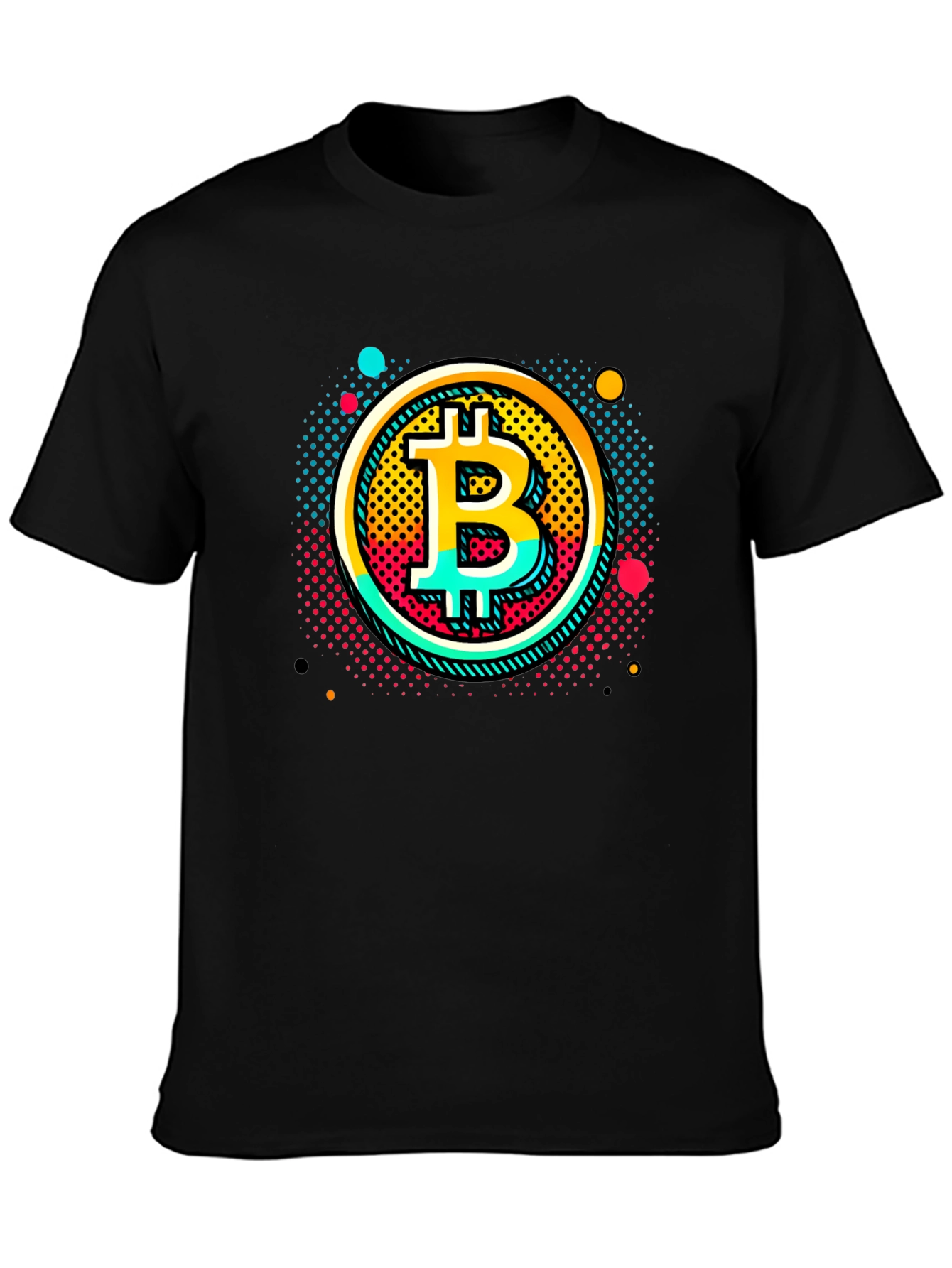 Bitcoin Graphic Tee - Modern Crypto T-Shirt