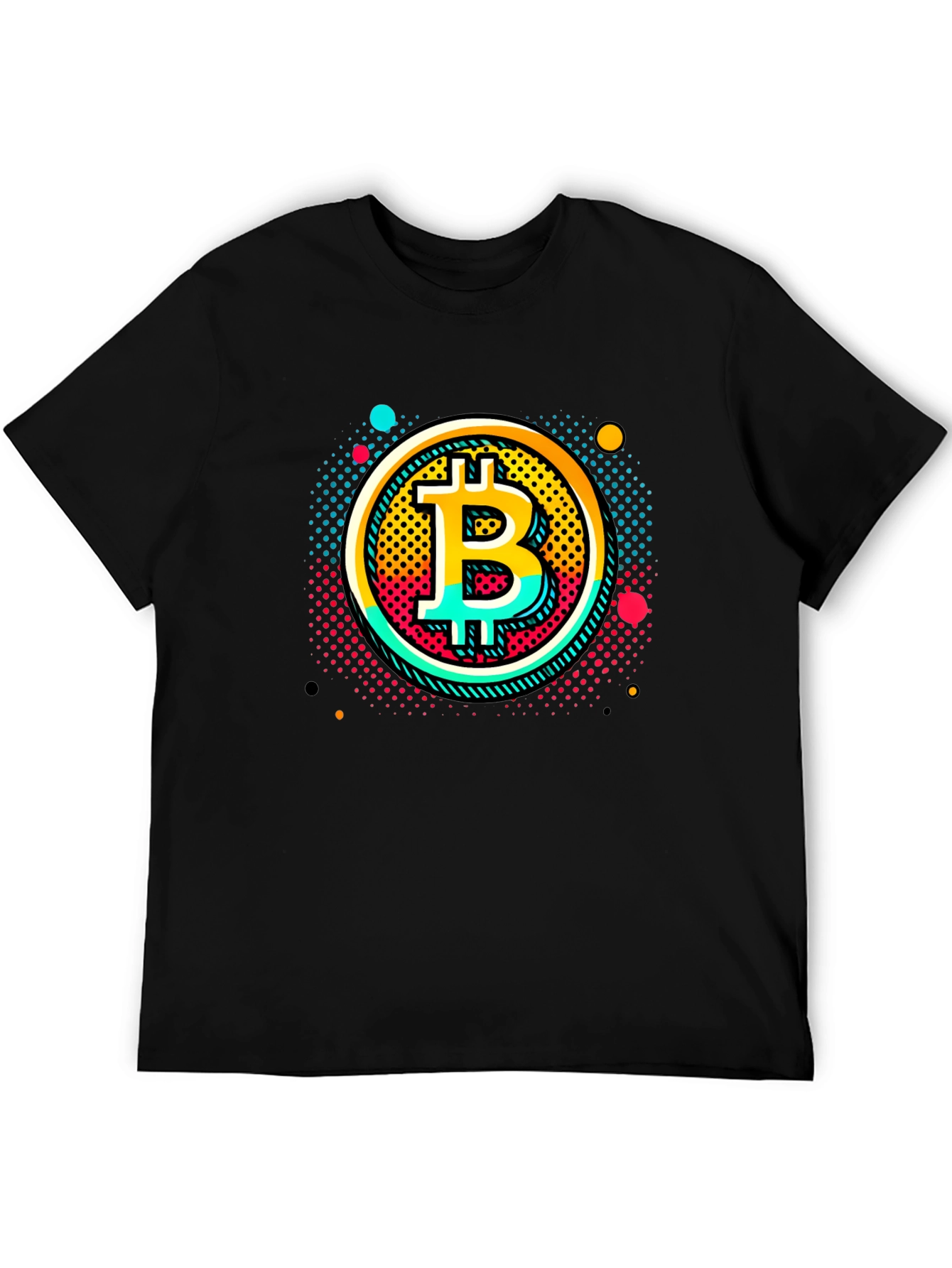 Bitcoin Graphic Tee - Modern Crypto T-Shirt