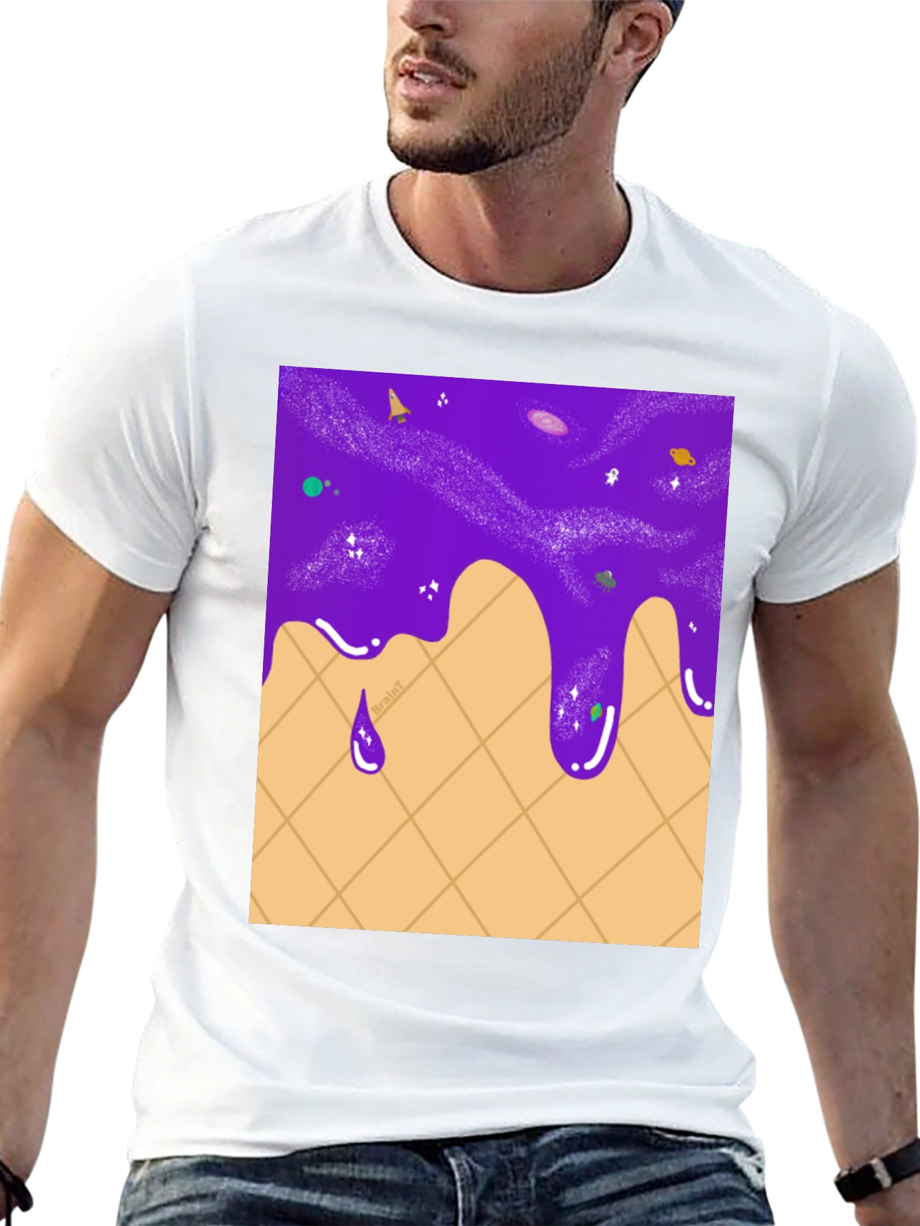 Galaxy Ice Cream T-Shirt