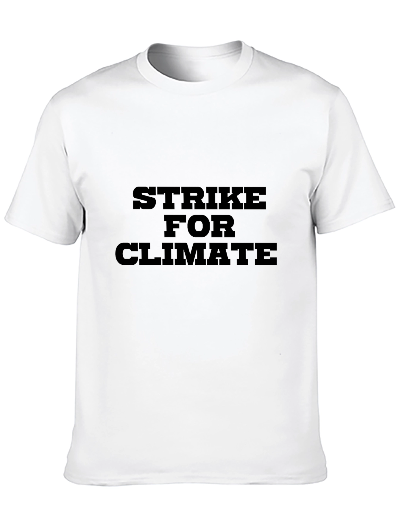Strike for Climate Black T-Shirt