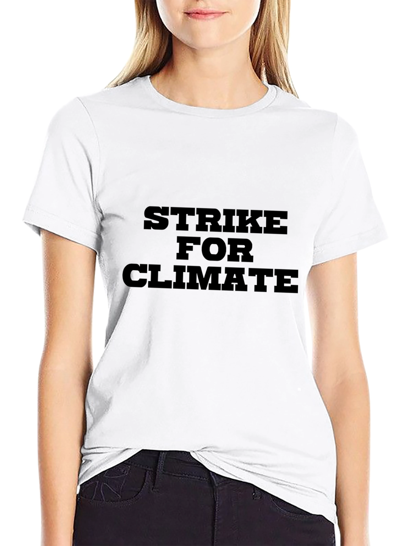 Strike for Climate Black T-Shirt
