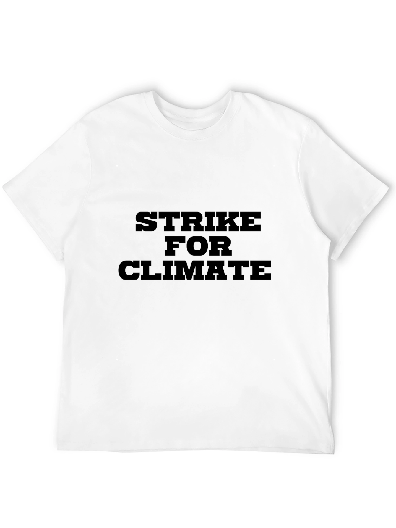 Strike for Climate Black T-Shirt