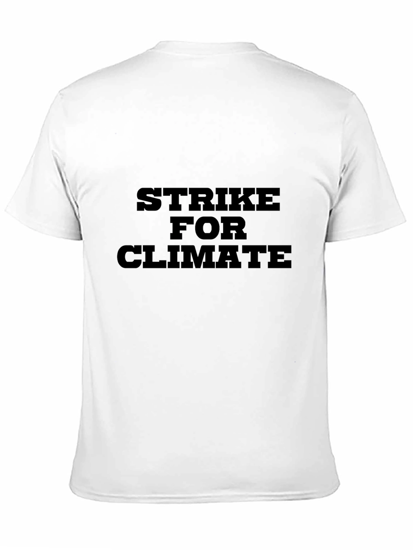 Strike for Climate Black T-Shirt