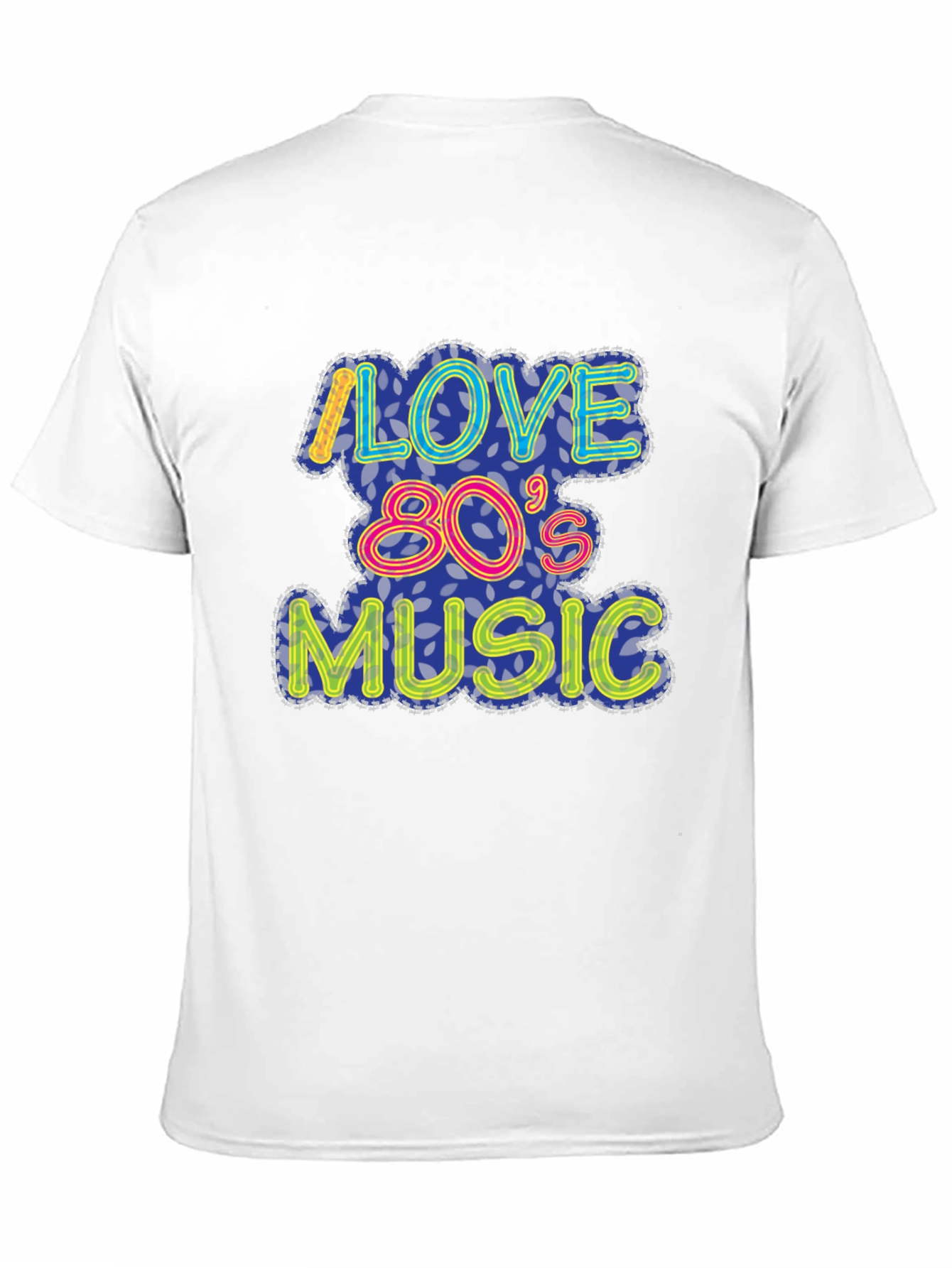 I Love 80s Music Graphic Tee
