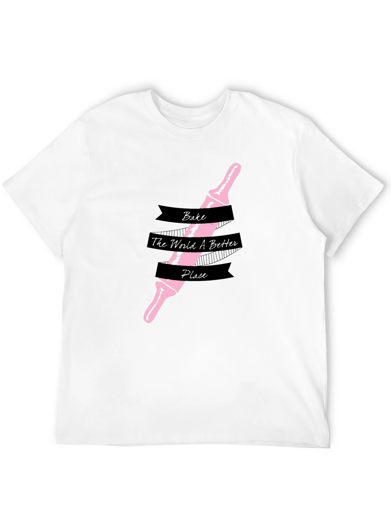 Bake the World Better T-Shirt - Rolling Pin