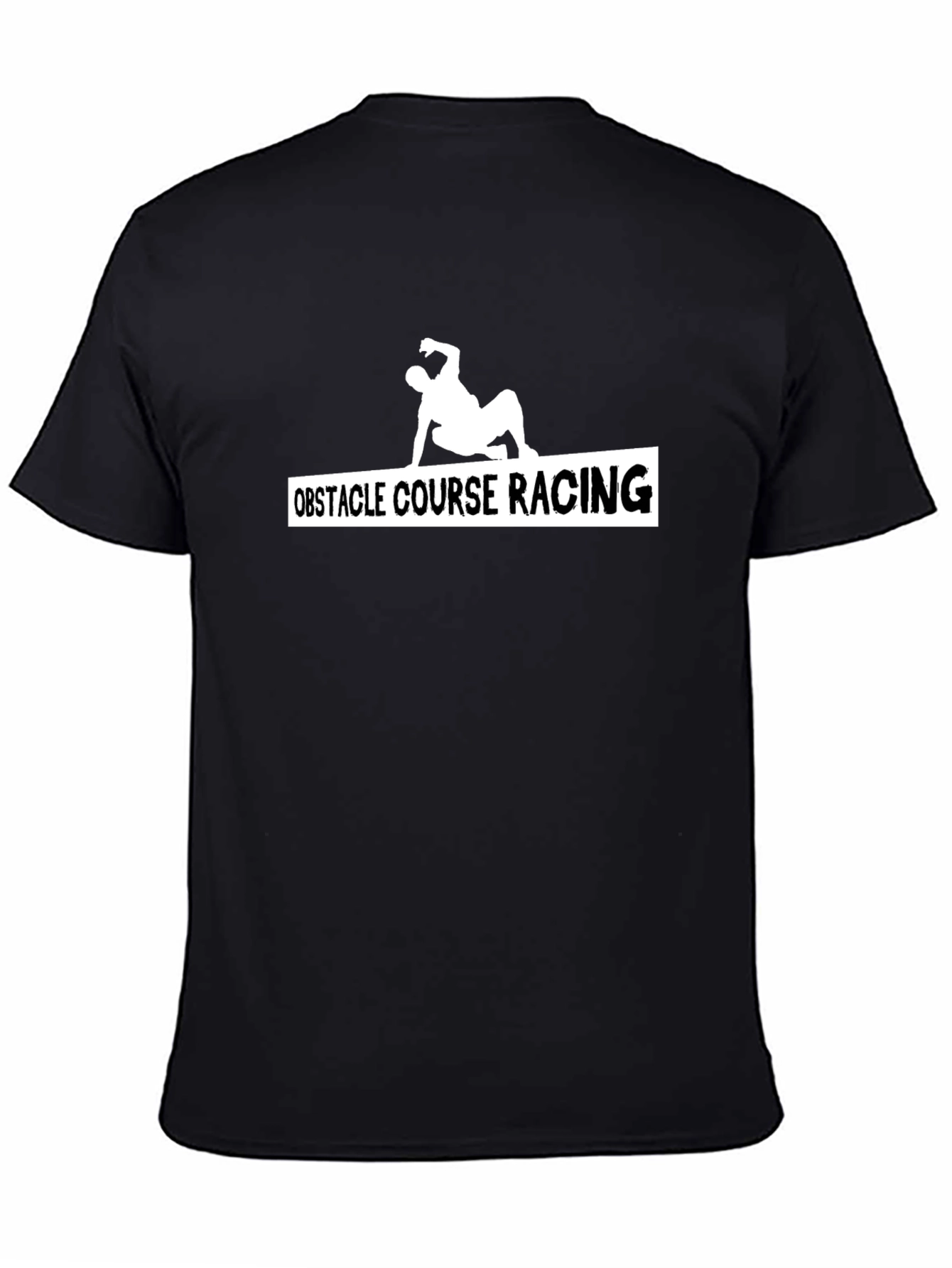 Obstacle Course Racing T-Shirt Black OCR Athlete Tee