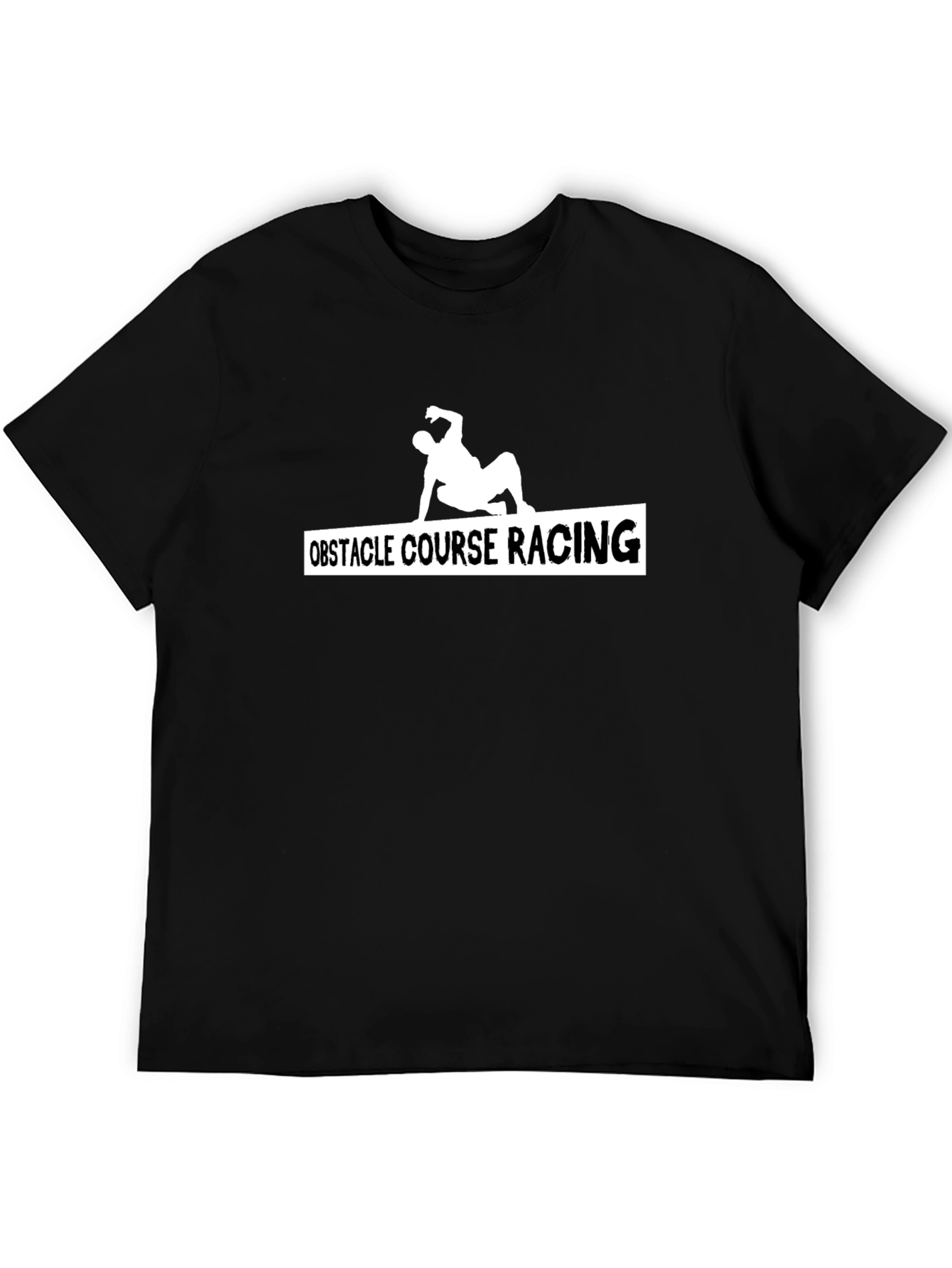 Obstacle Course Racing T-Shirt Black OCR Athlete Tee