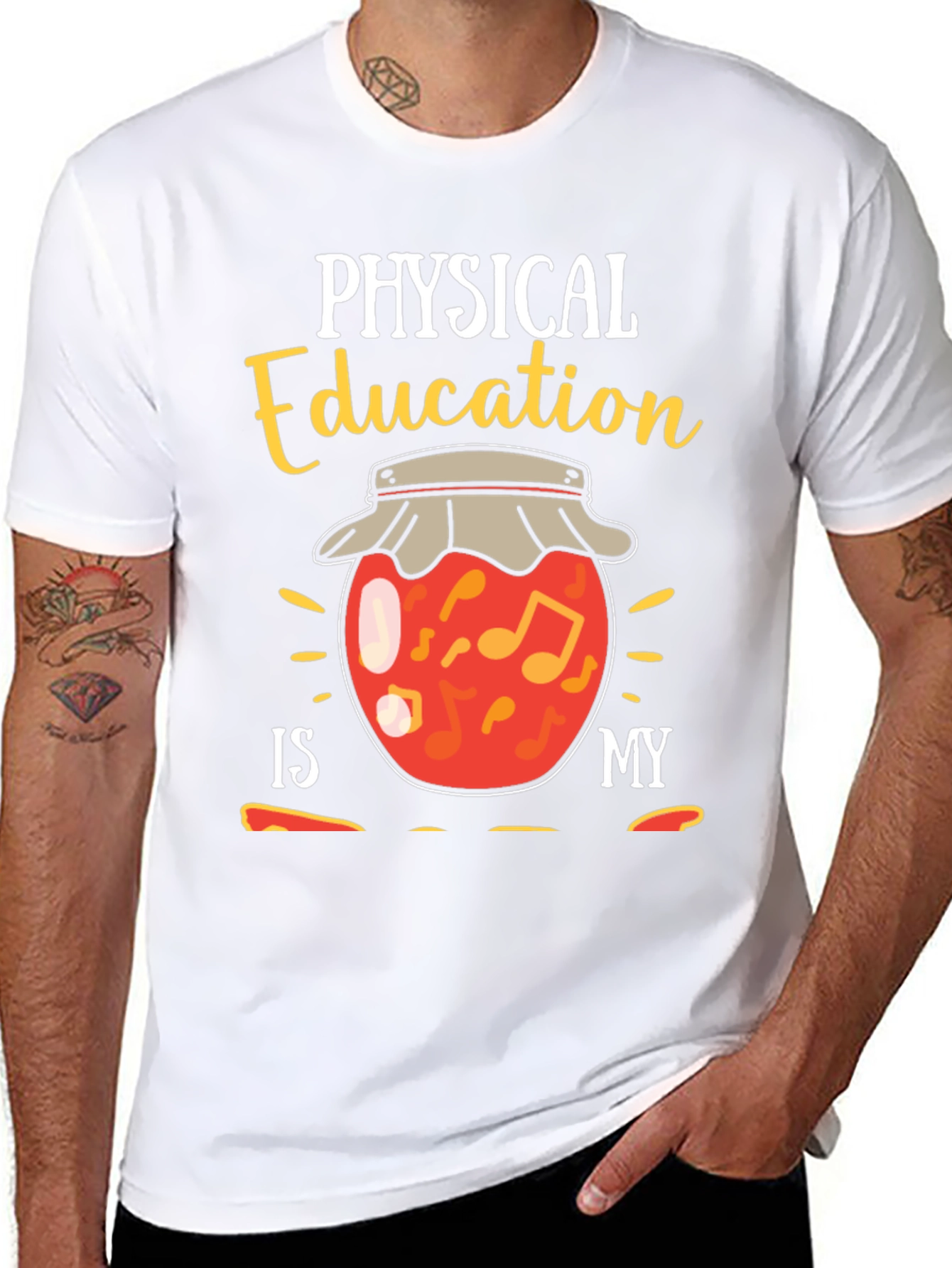Physical Education is My Jam Funny T-Shirt