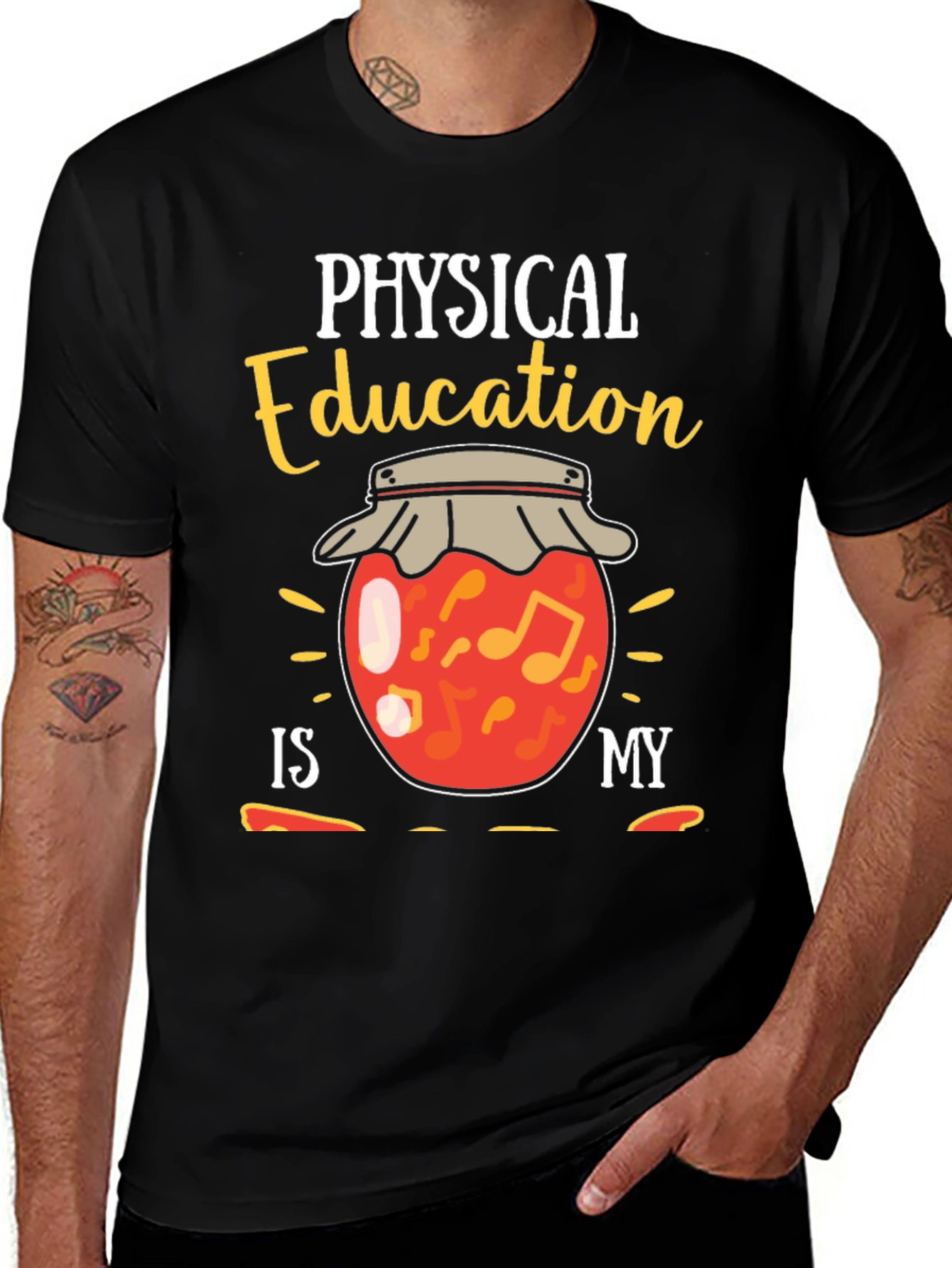 Physical Education is My Jam Funny T-Shirt