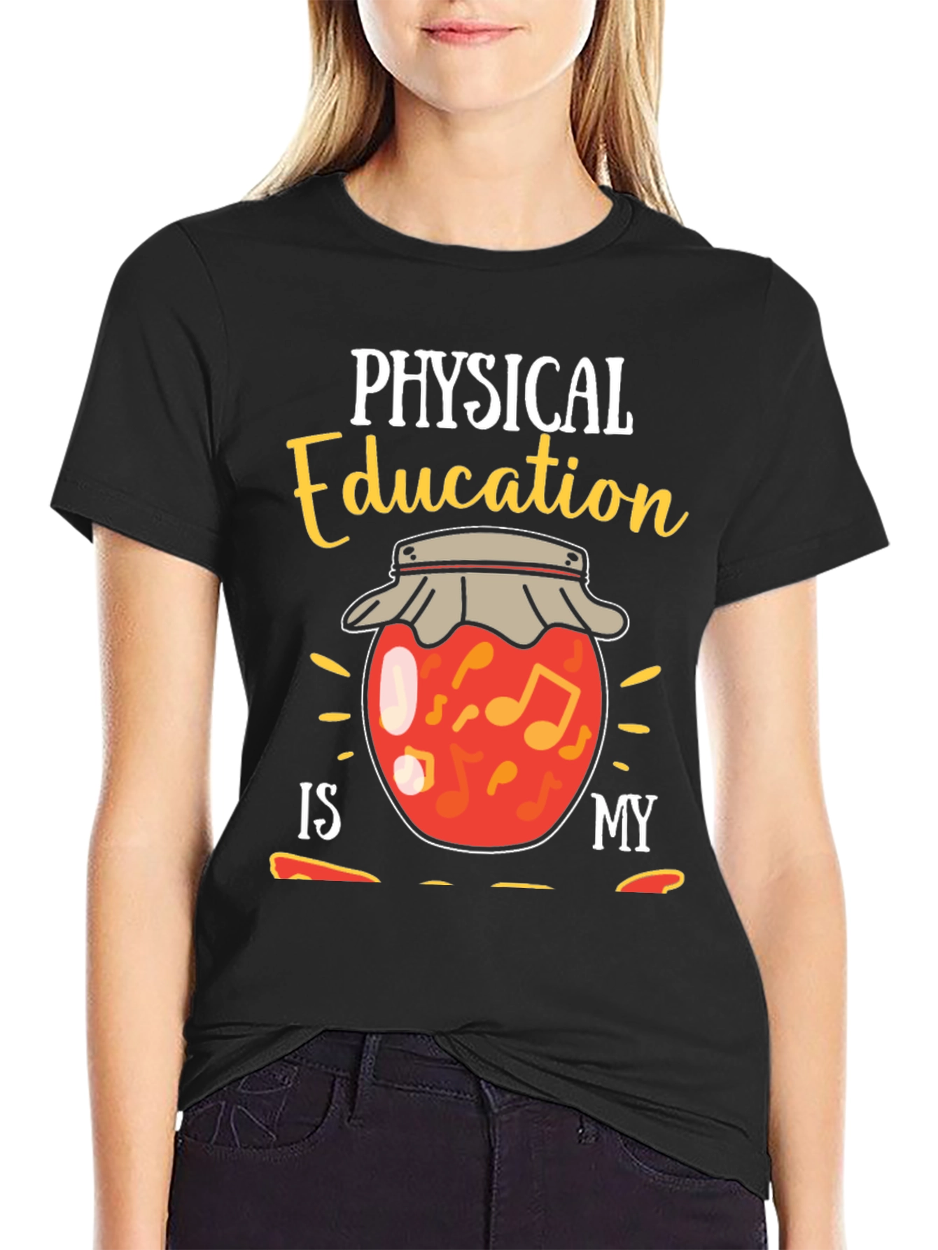 Physical Education is My Jam Funny T-Shirt