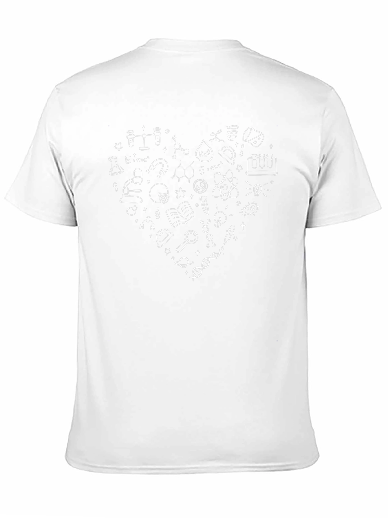 Science Lover Black T-Shirt