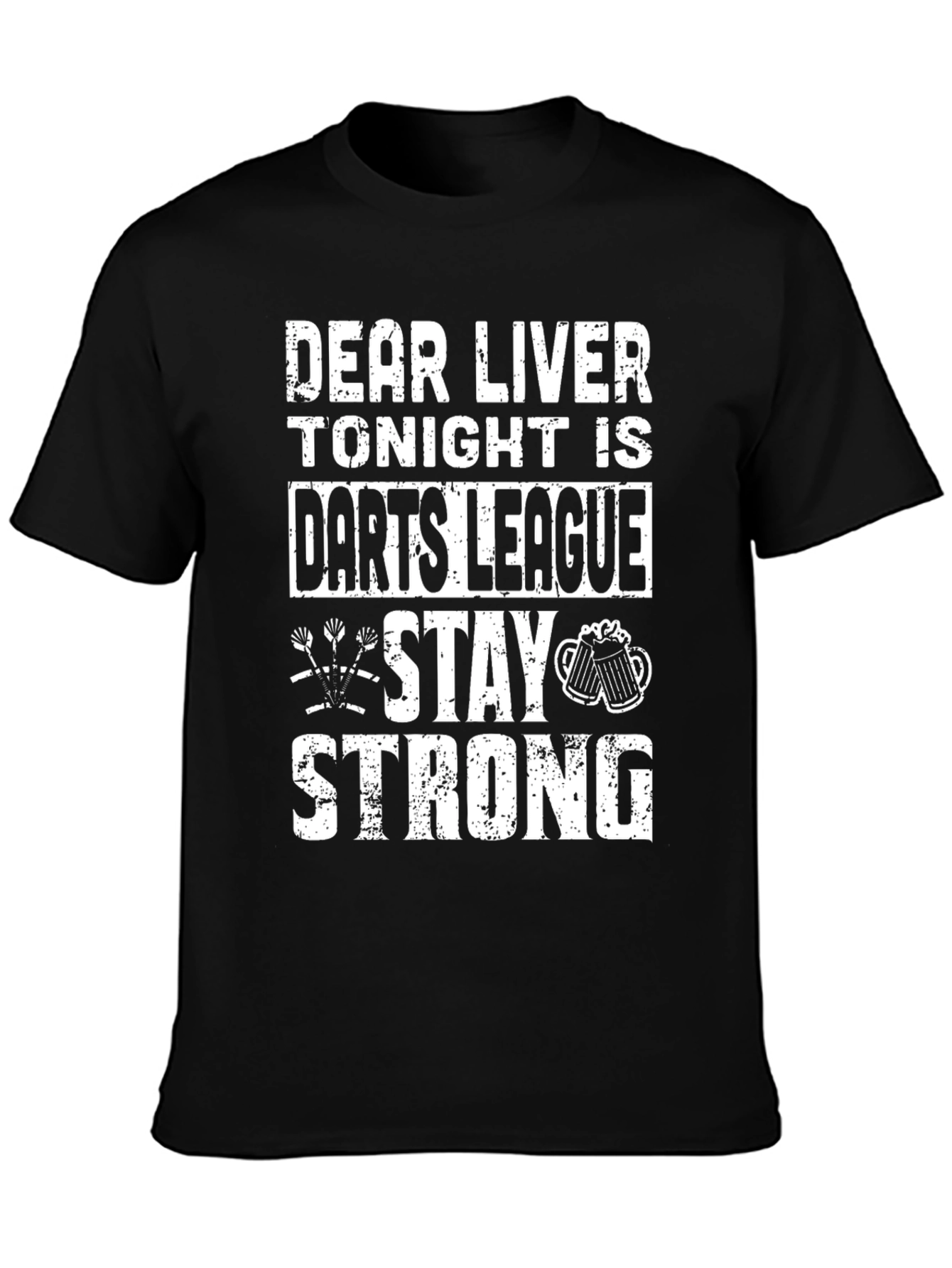 Dear Liver Tonight Is Darts League T-Shirt