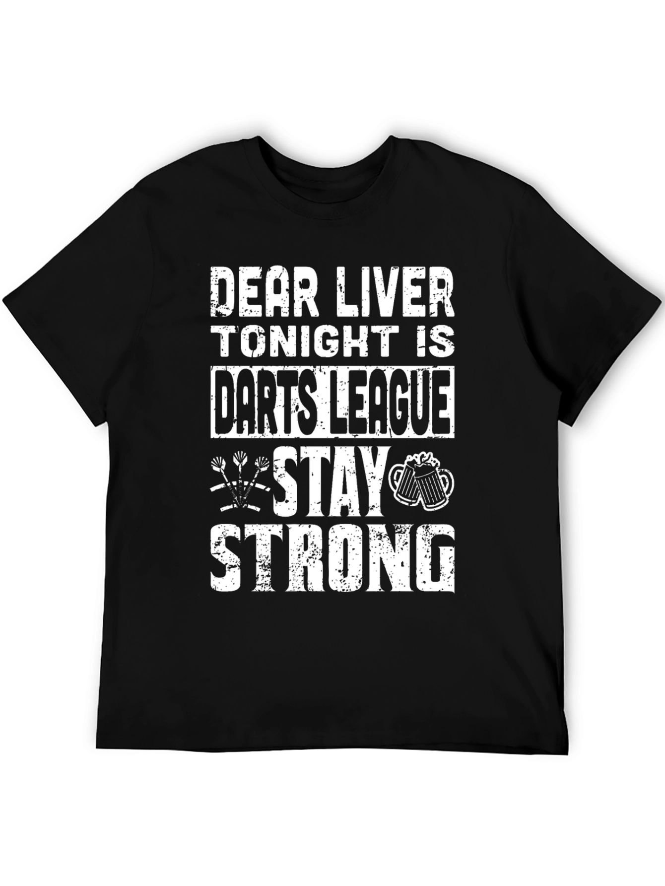 Dear Liver Tonight Is Darts League T-Shirt