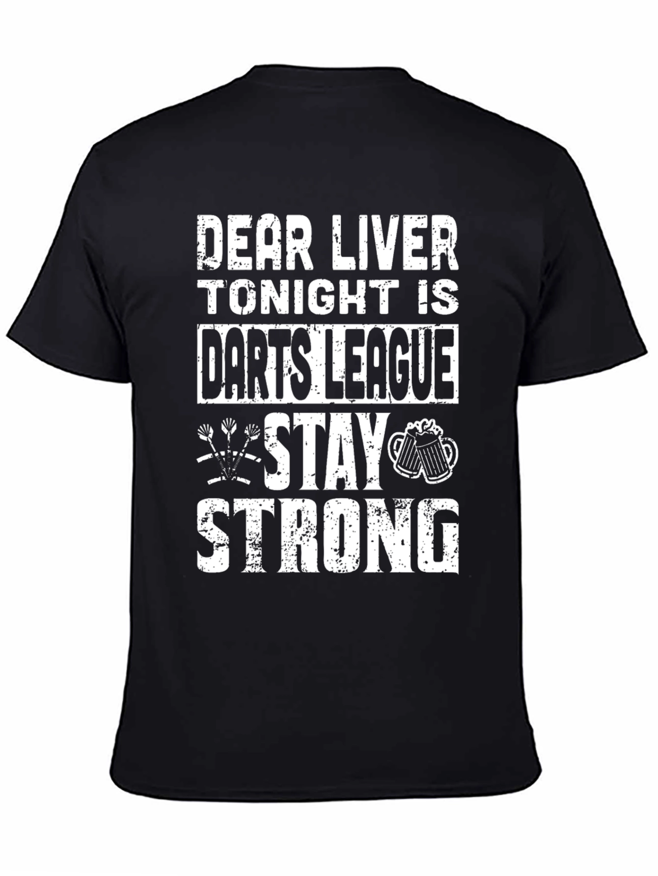 Dear Liver Tonight Is Darts League T-Shirt