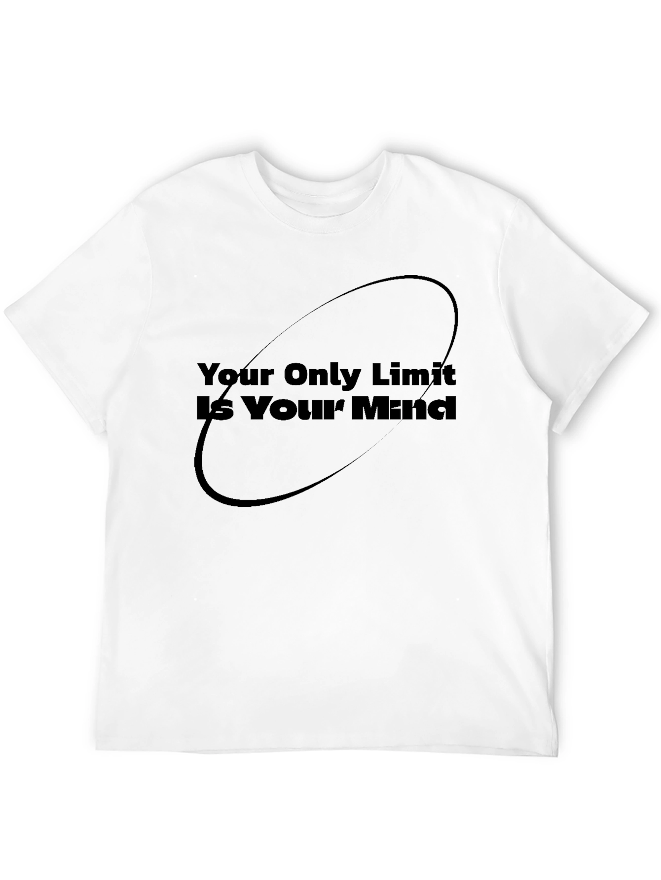Inspirational Mindset T-Shirt - Black
