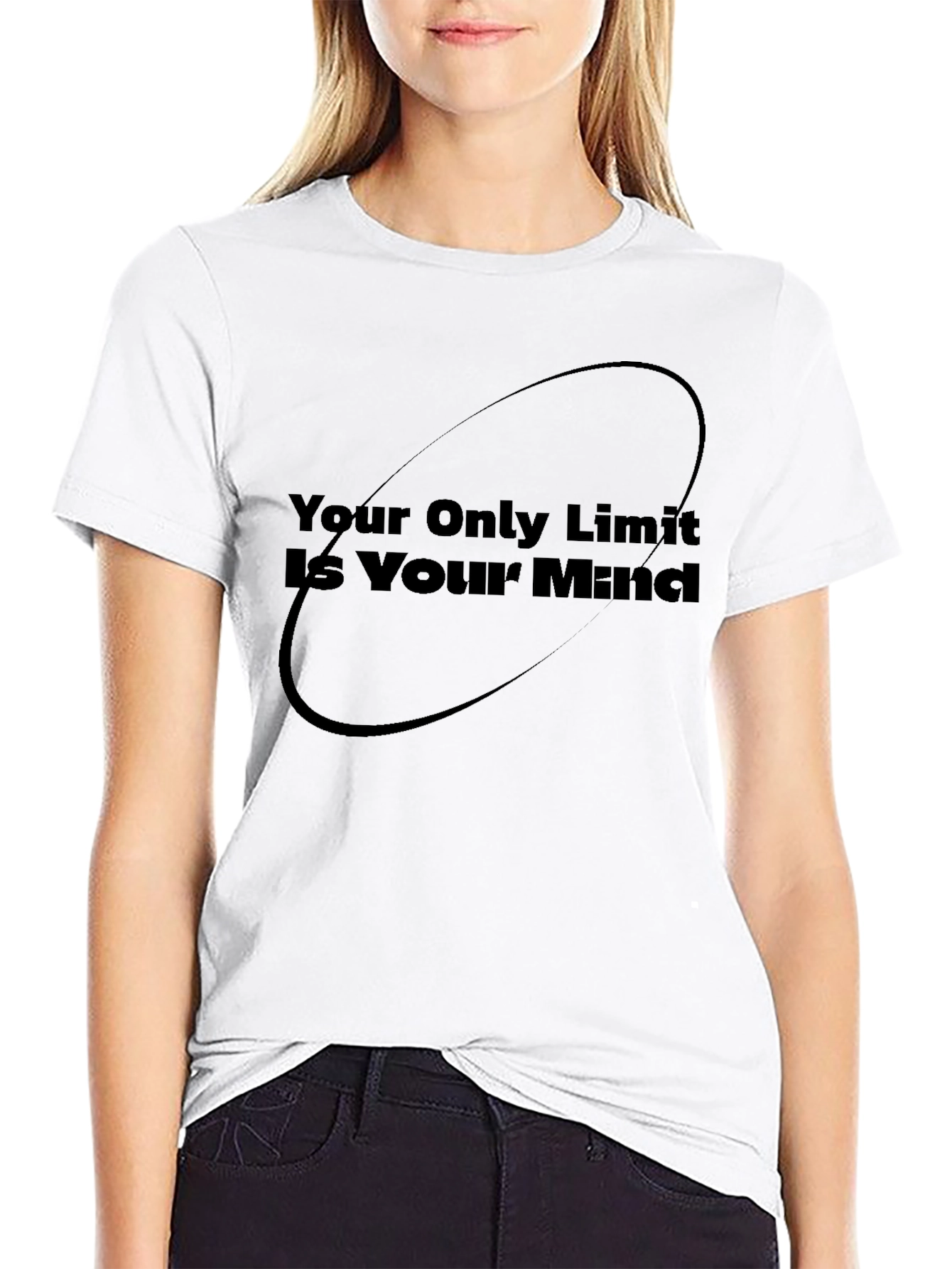 Inspirational Mindset T-Shirt - Black