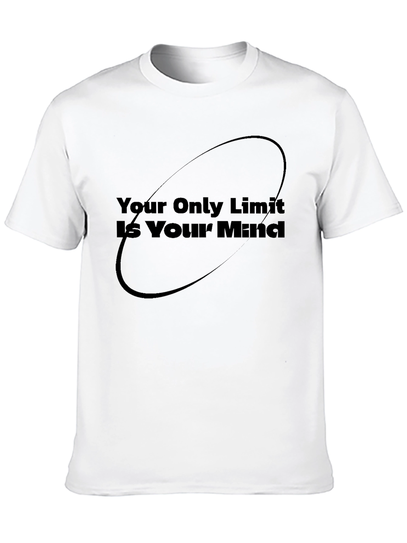 Inspirational Mindset T-Shirt - Black