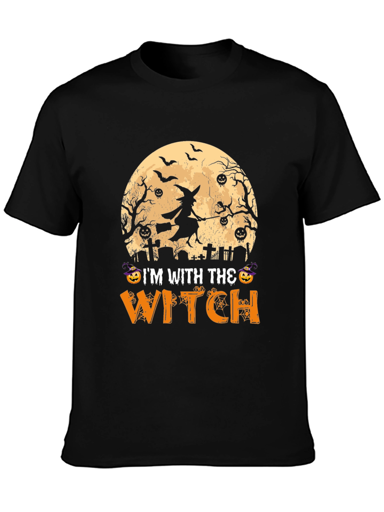 Halloween Im With The Witch T-Shirt