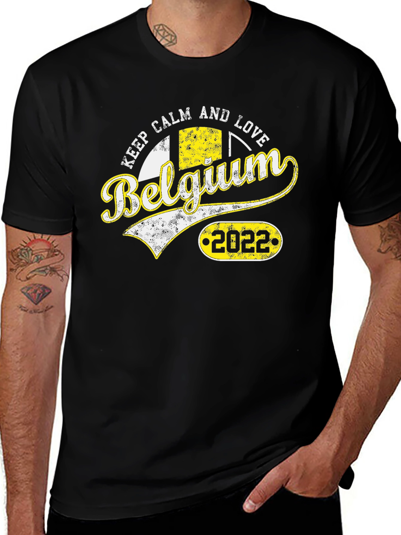 Keep Calm and Love Belgium 2022 T-Shirt