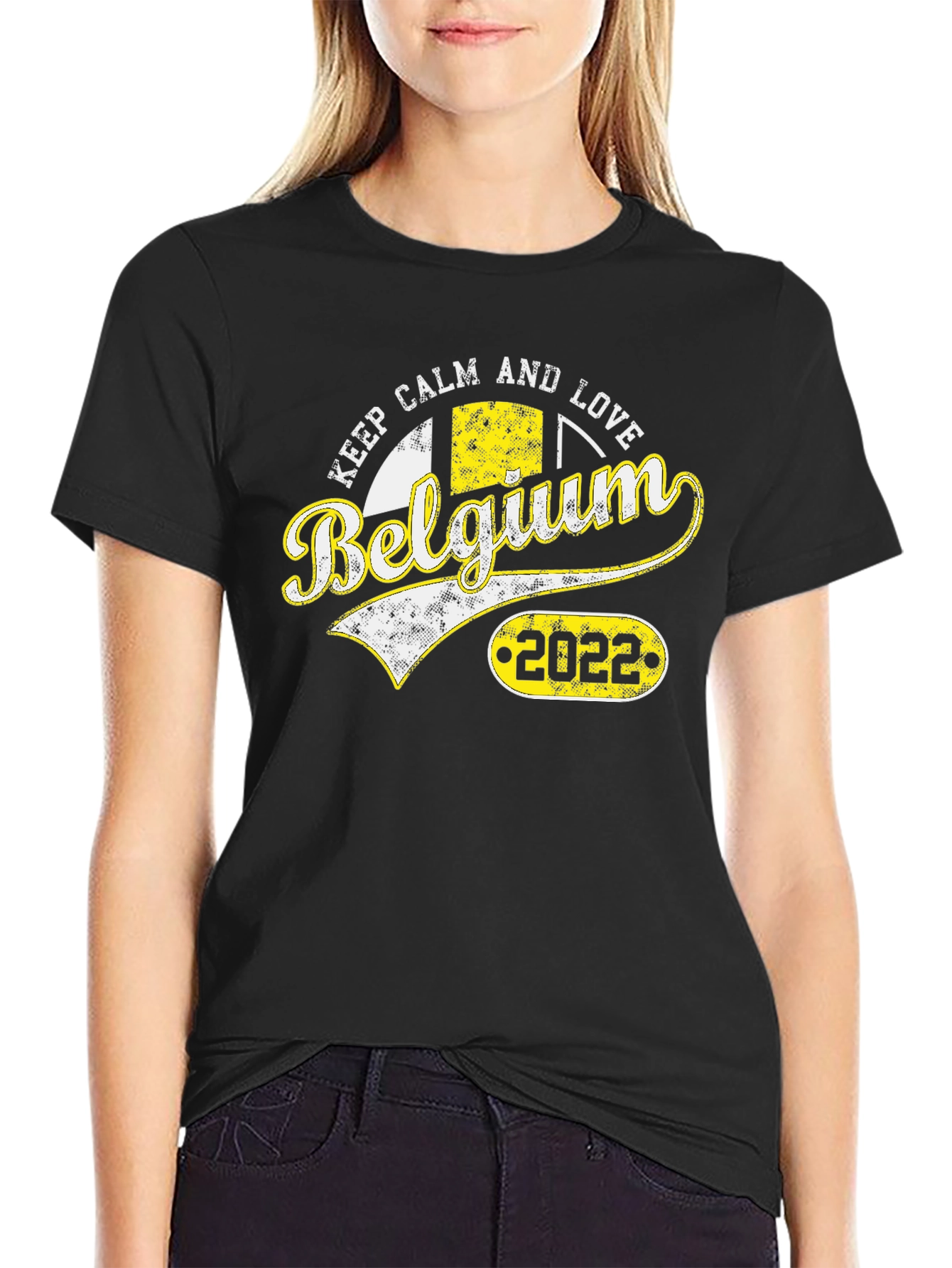 Keep Calm and Love Belgium 2022 T-Shirt