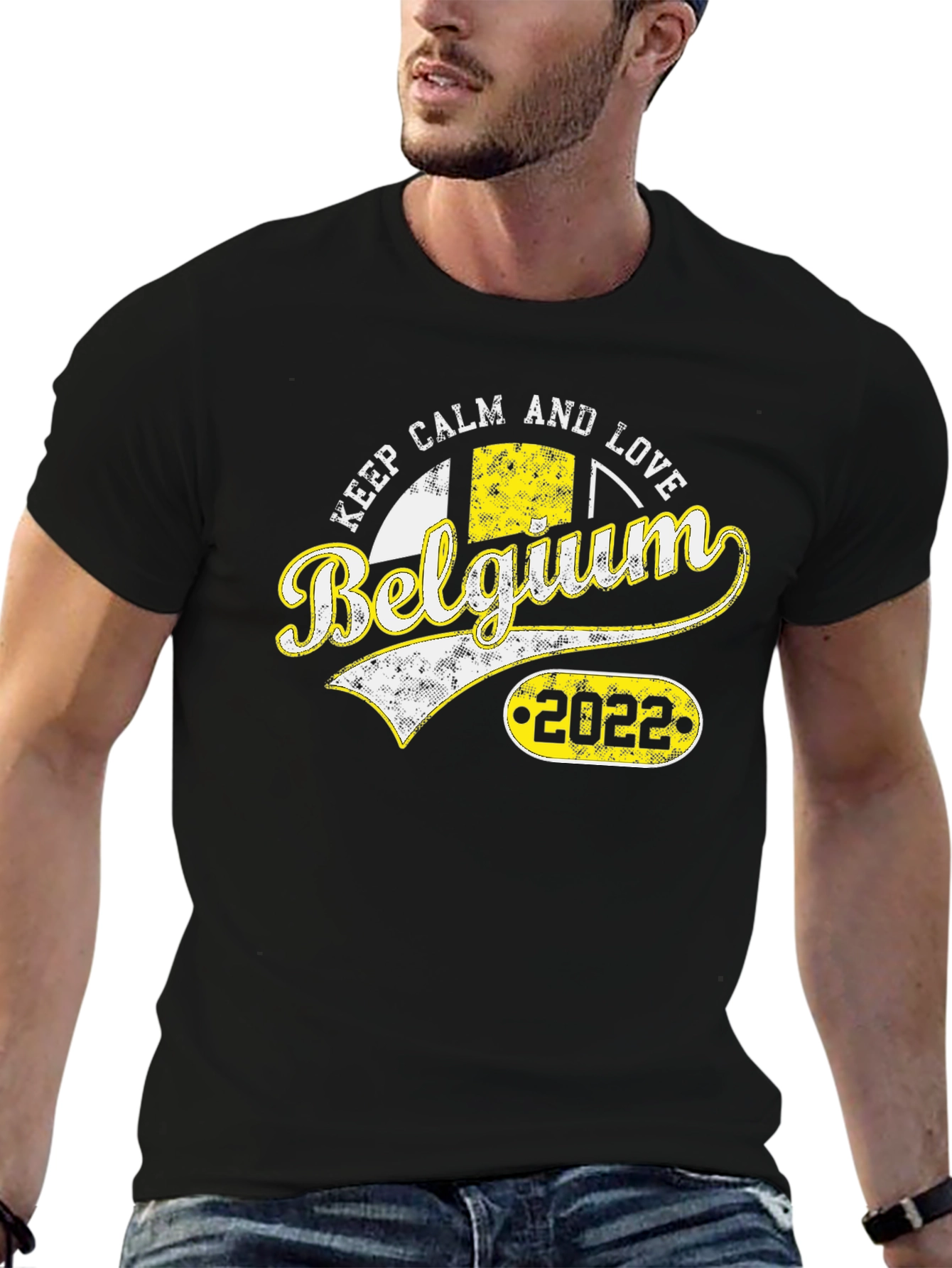 Keep Calm and Love Belgium 2022 T-Shirt