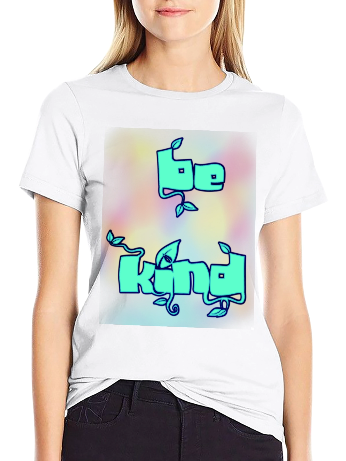 Be Kind Graphic Tee - Soft Cotton Blend T-Shirt