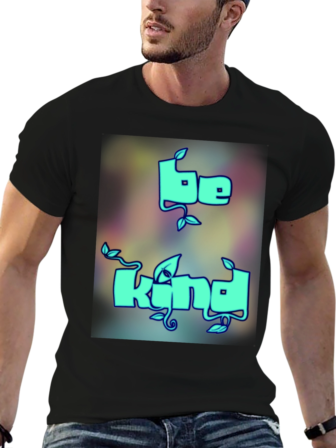 Be Kind Graphic Tee - Soft Cotton Blend T-Shirt
