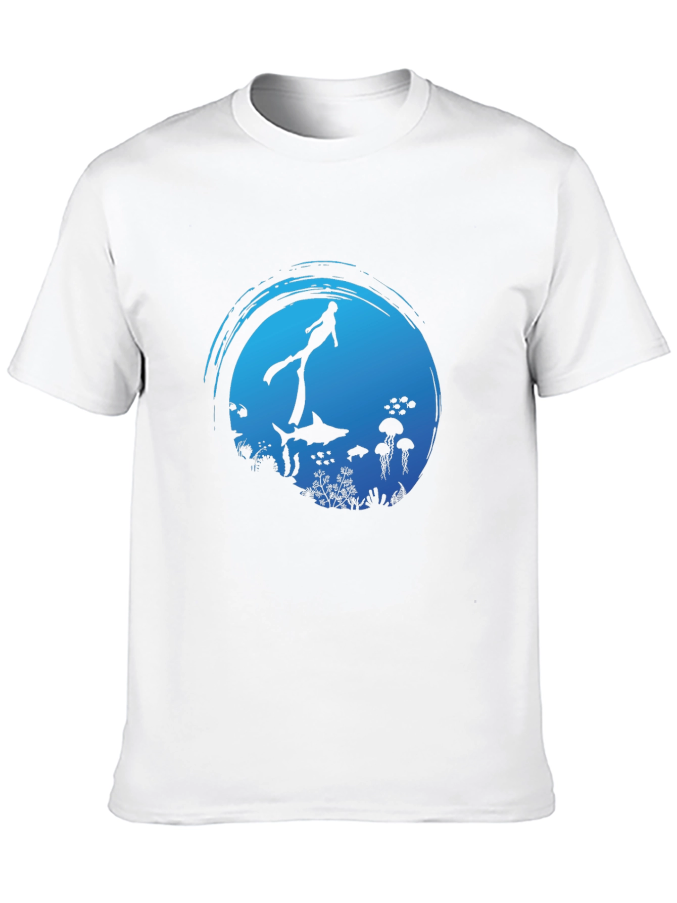 Scuba Diver Ocean Graphic Tee