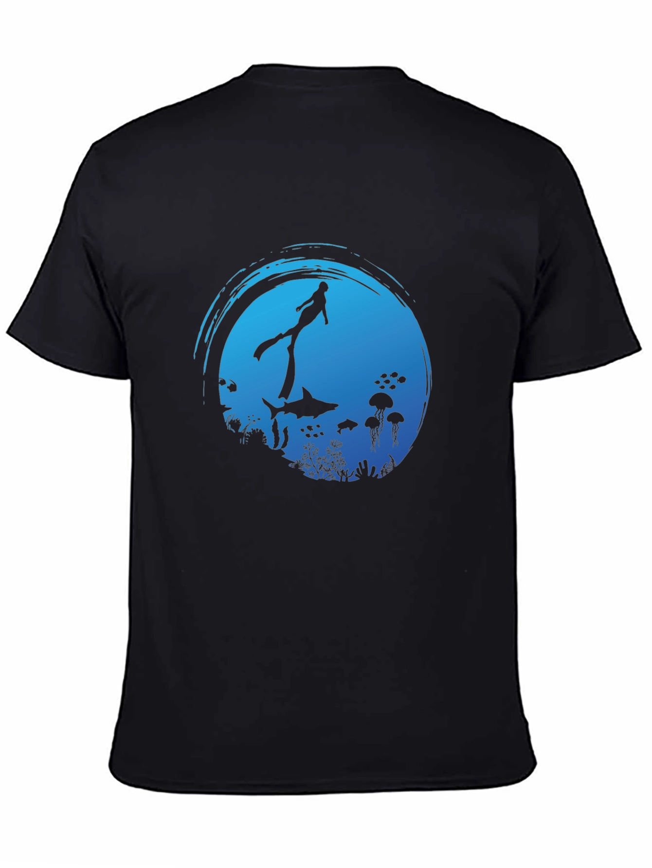 Scuba Diver Ocean Graphic Tee